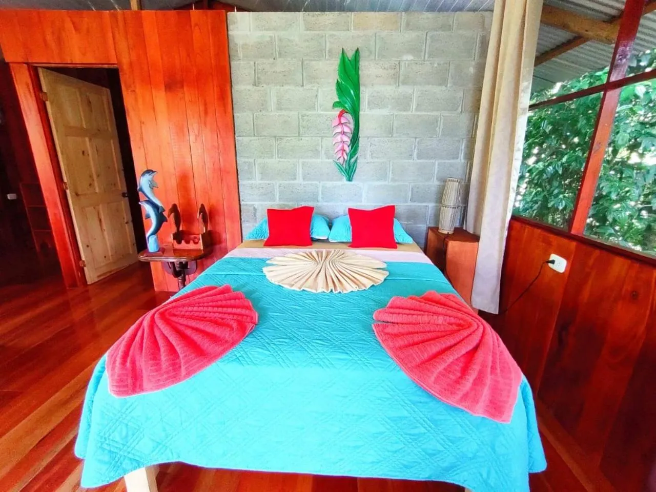 Bed in The Sunset Tucano Lodge