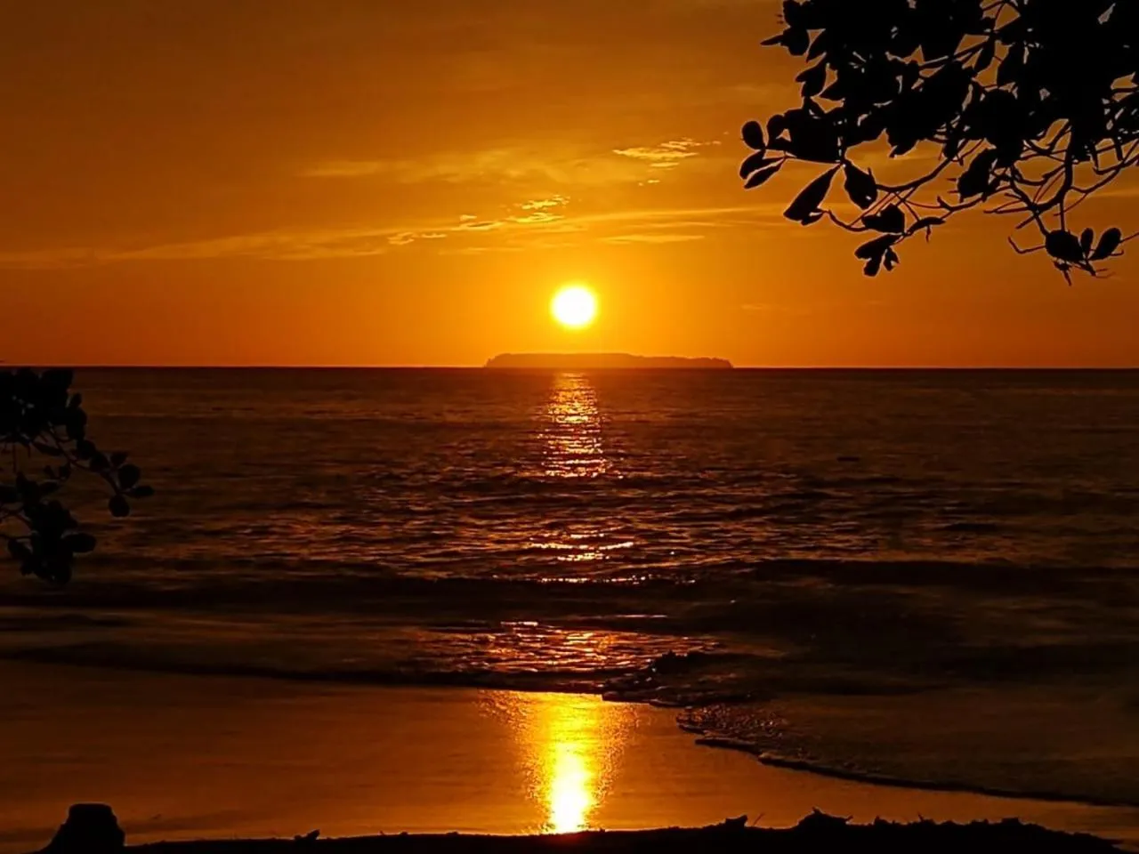 Sunset in The Sunset Tucano Lodge