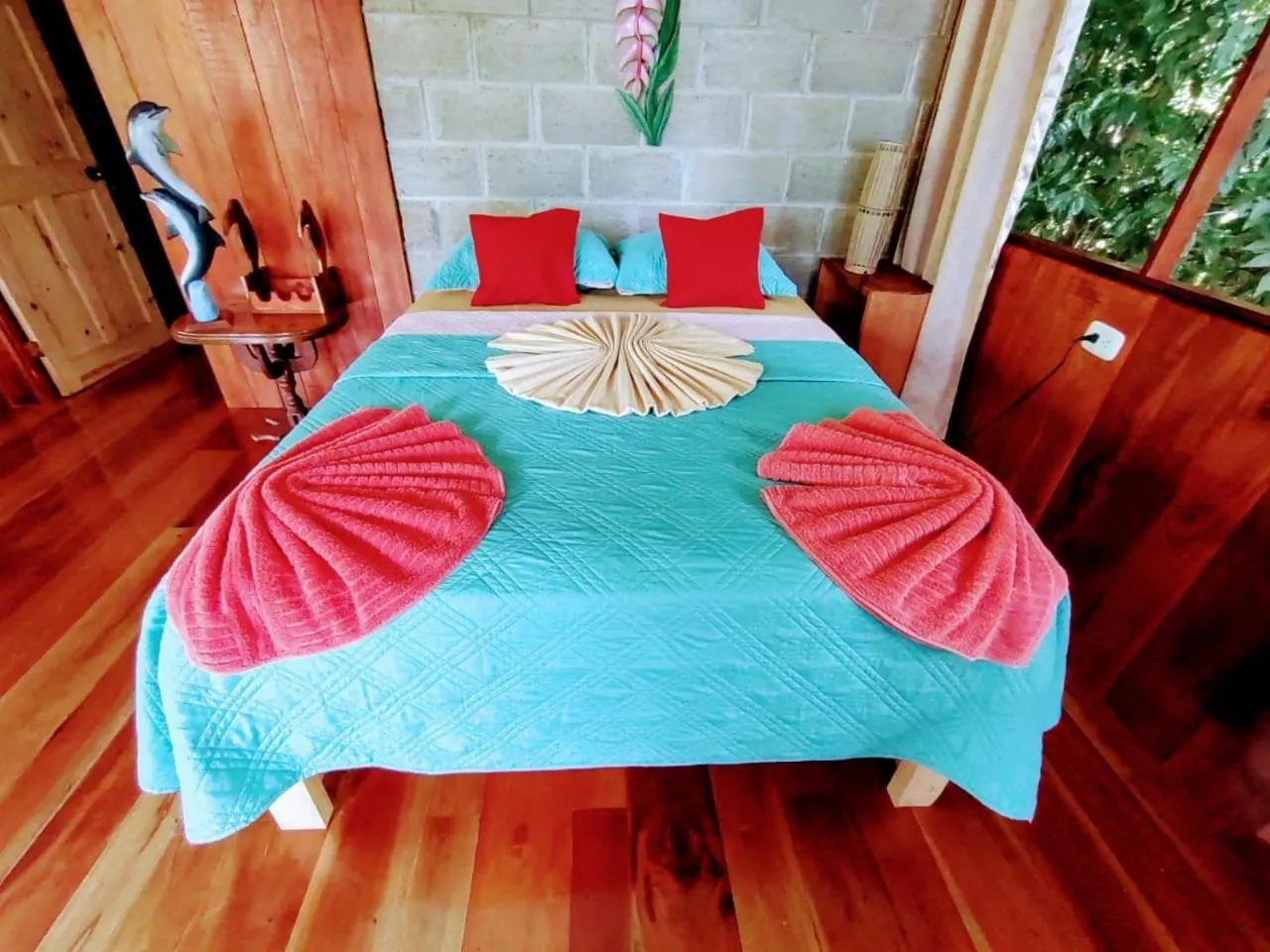 Bed in The Sunset Tucano Lodge