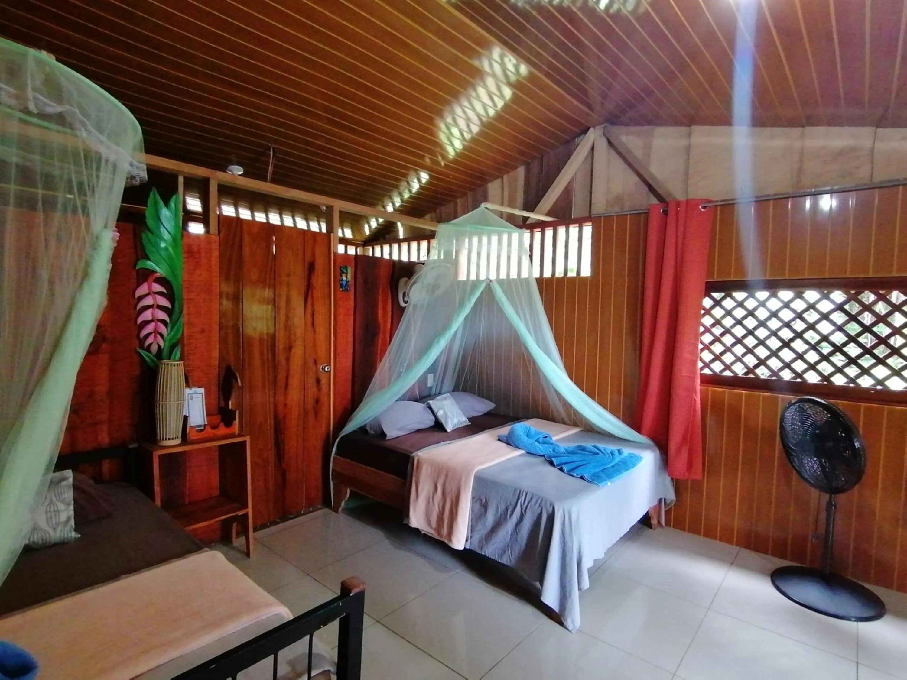 Bed in The Sunset Tucano Lodge