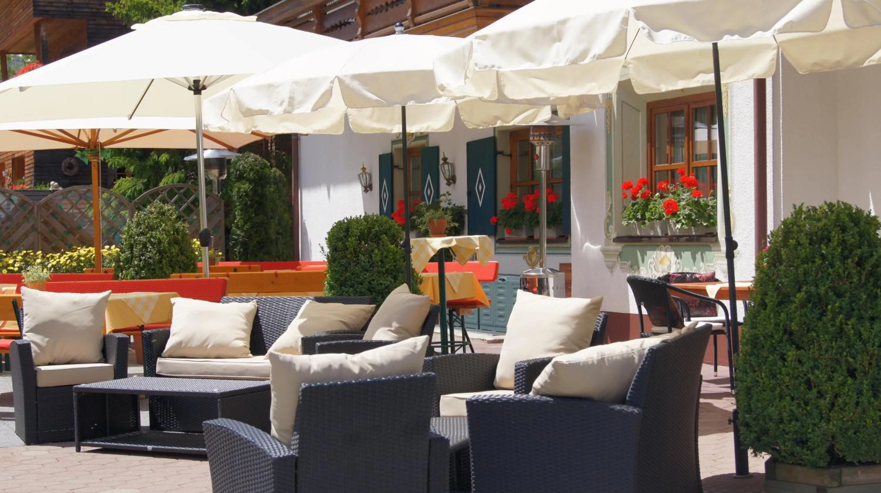 Balcony/Terrace in Hotel Hartenfels