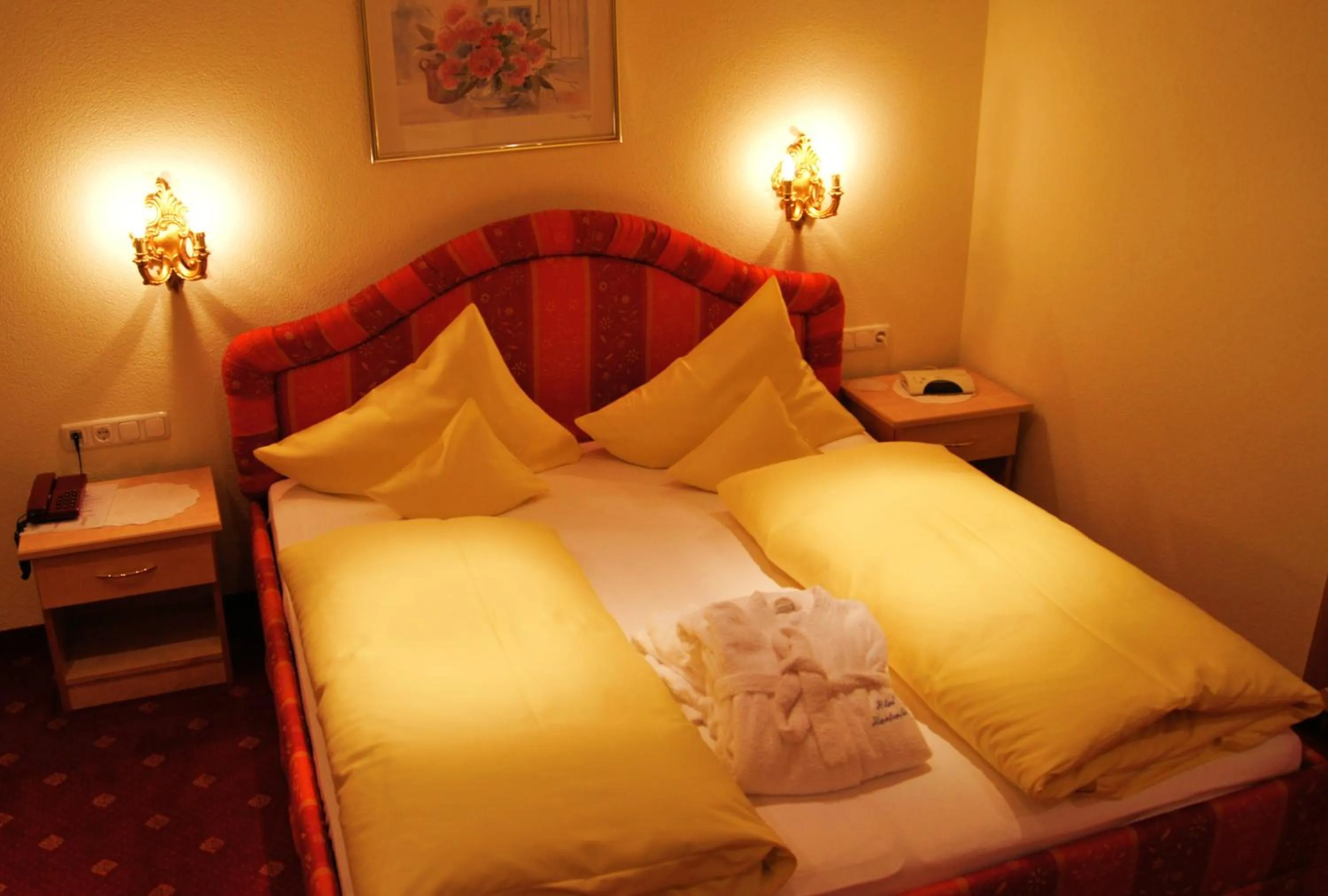 Bed in Hotel Hartenfels