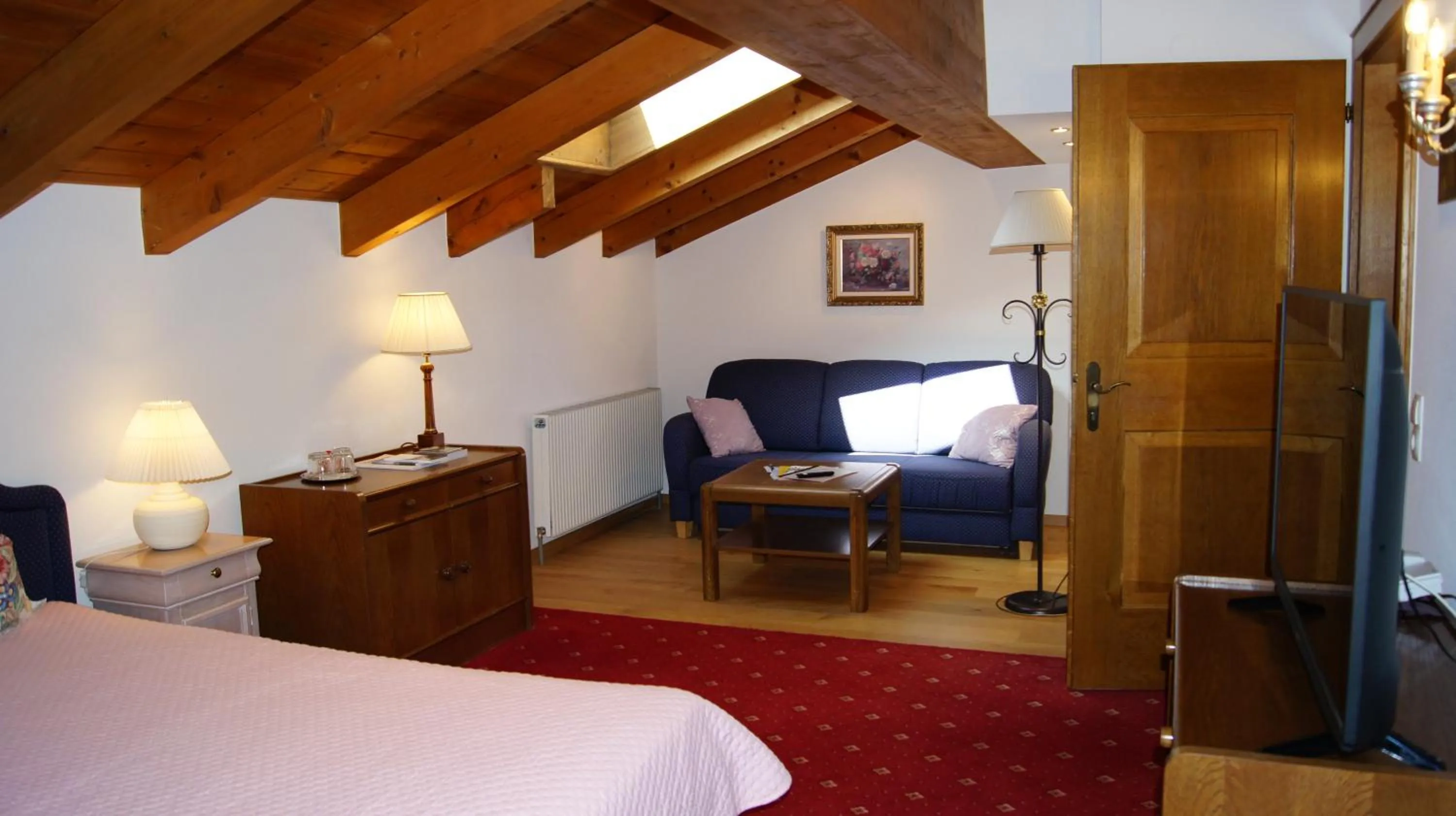 Bed in Hotel Hartenfels