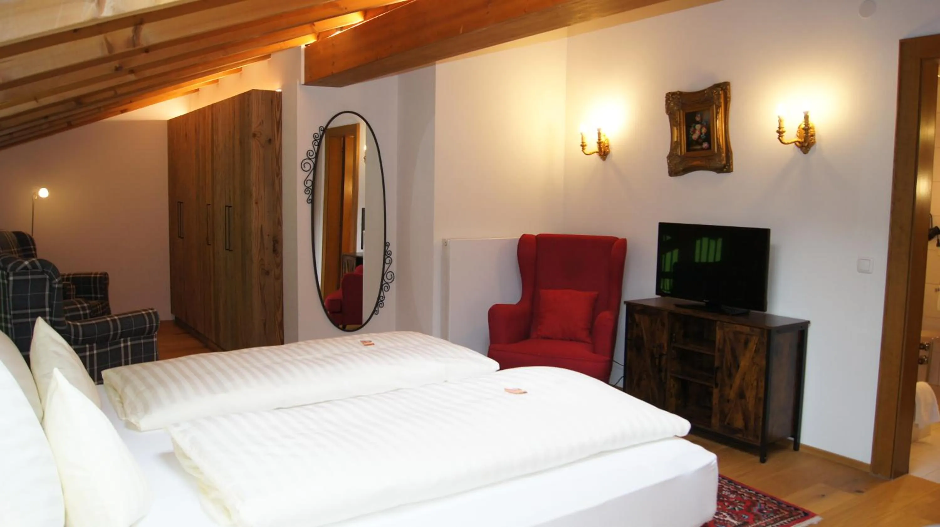 Bed in Hotel Hartenfels