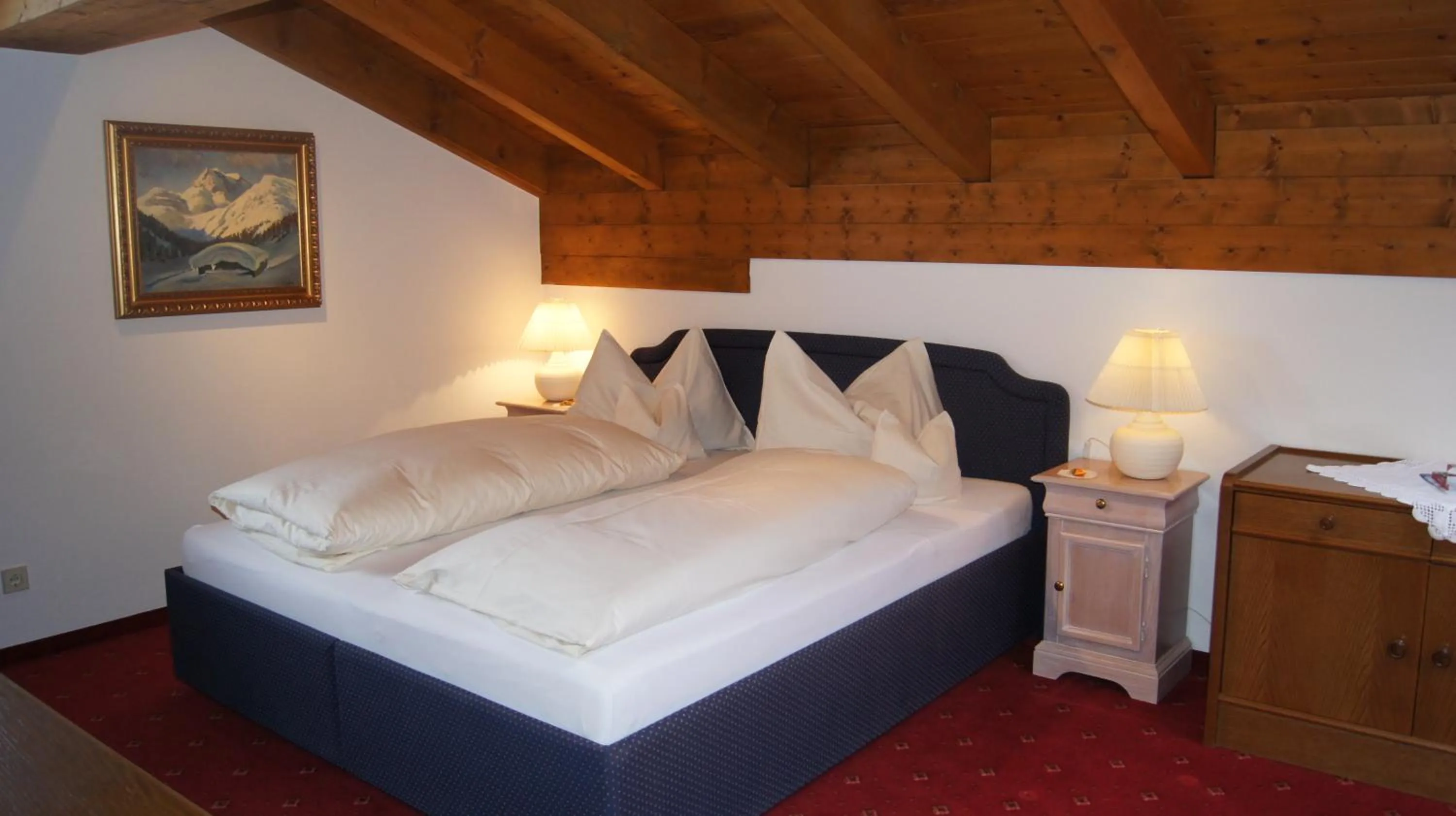 Bed in Hotel Hartenfels