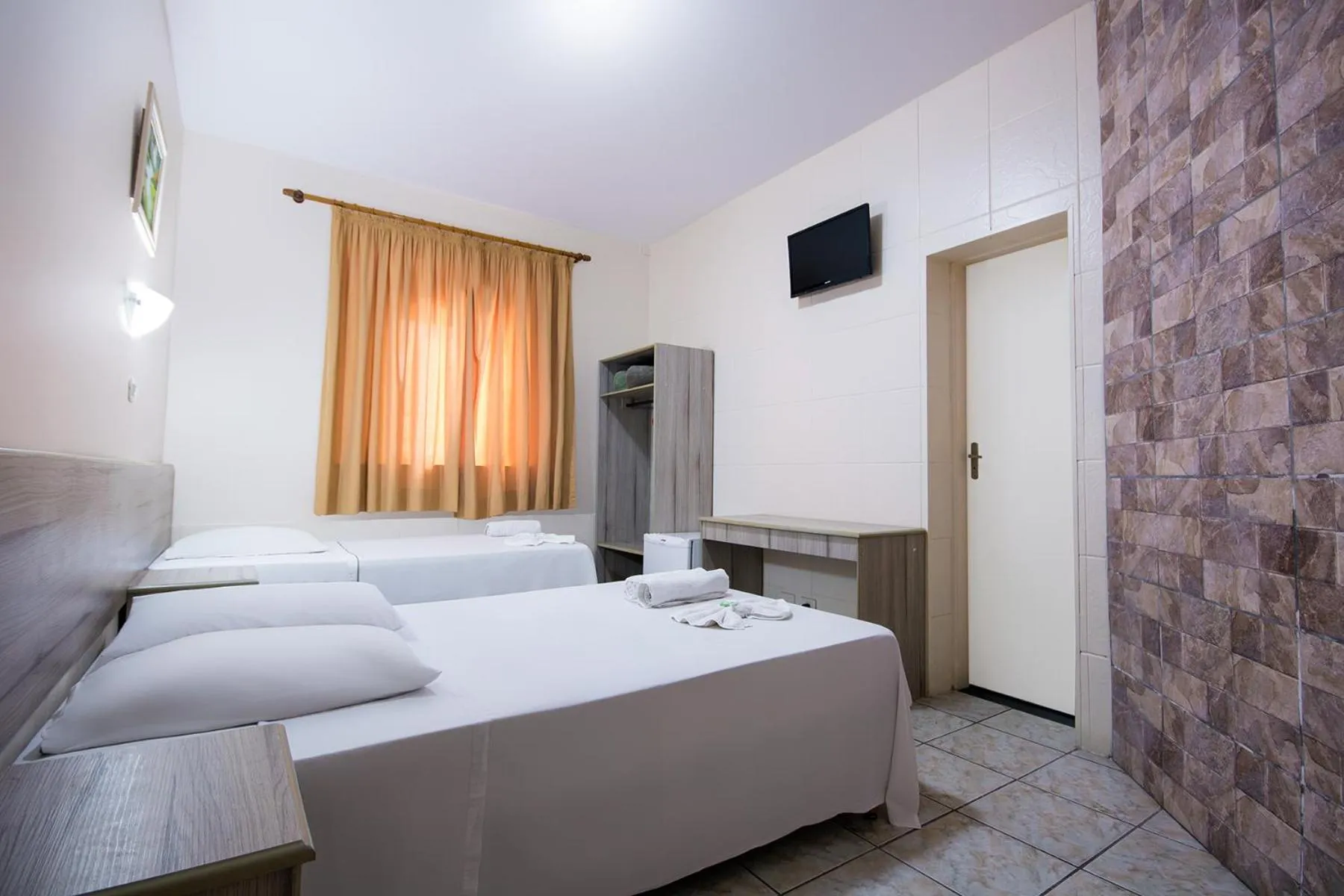 Bedroom, Bed in Hotel Dan Inn Poços de Caldas - A melhor localização do Centro by Nacional Inn