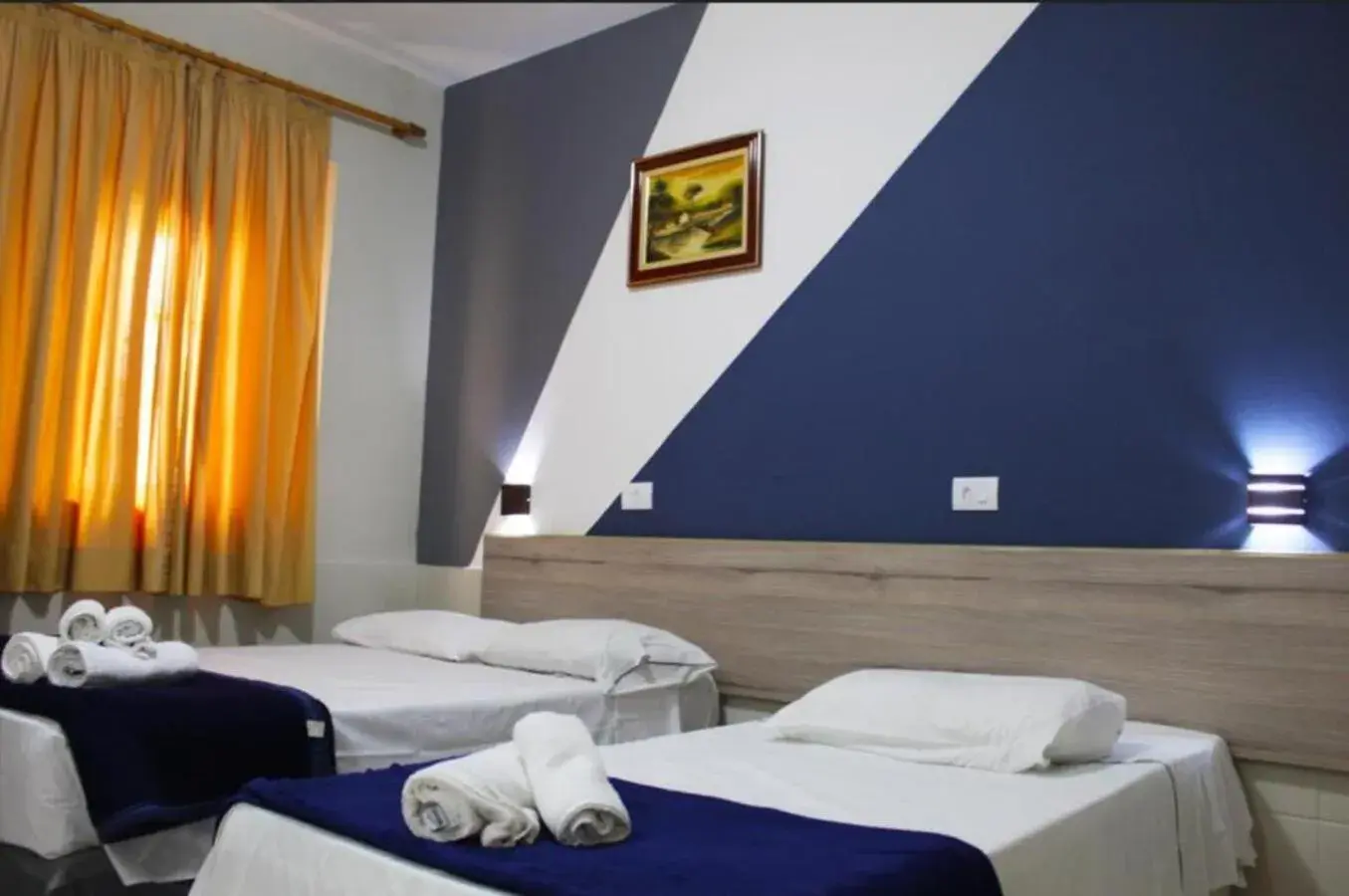 Twin Room in Hotel Dan Inn Poços de Caldas - A melhor localização do Centro by Nacional Inn Twin Room in Hotel Dan Inn Poços de Caldas - A melhor localização do Centro by Nacional Inn