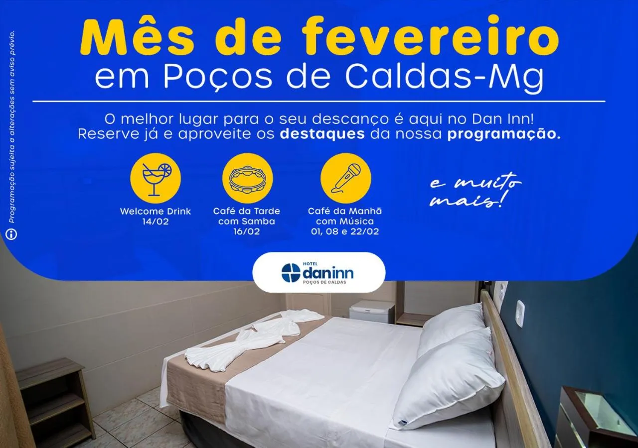 Activities, Bed in Hotel Dan Inn Poços de Caldas - A melhor localização do Centro by Nacional Inn