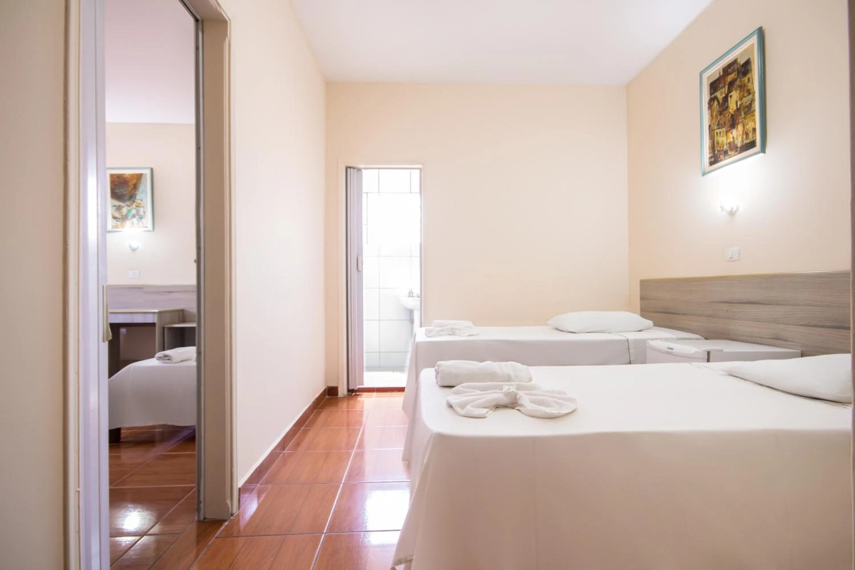 Bed in Hotel Dan Inn Poços de Caldas - A melhor localização do Centro by Nacional Inn