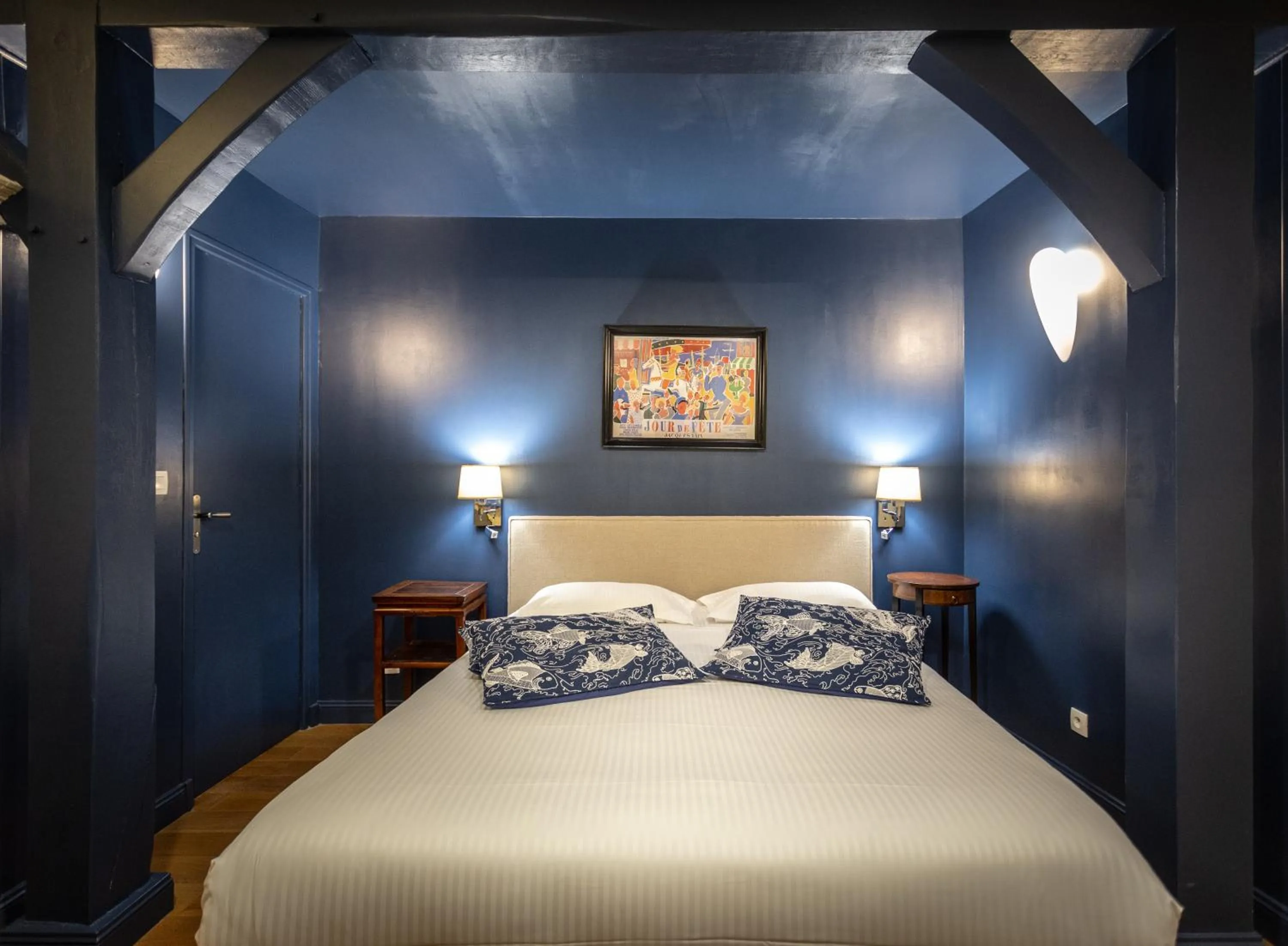 Bedroom, Bed in Relais Hôtelier Douce France