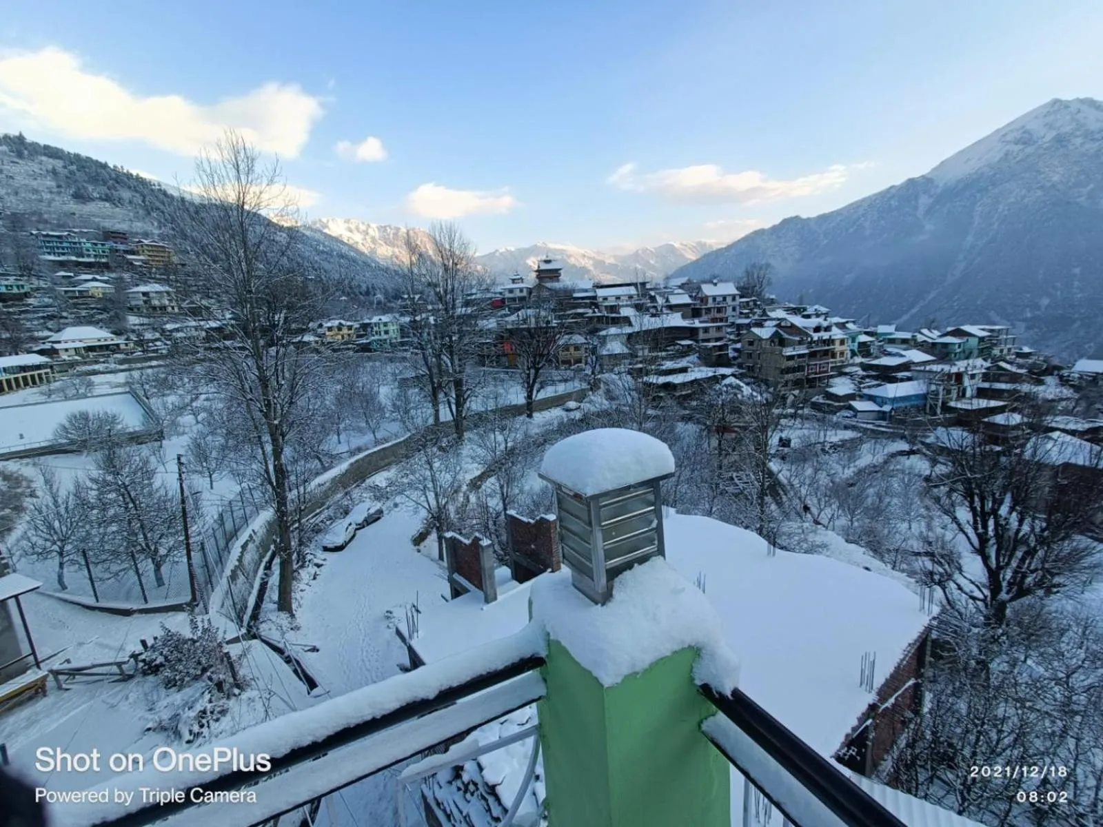 Winter in Hotel Kalpa Deshang