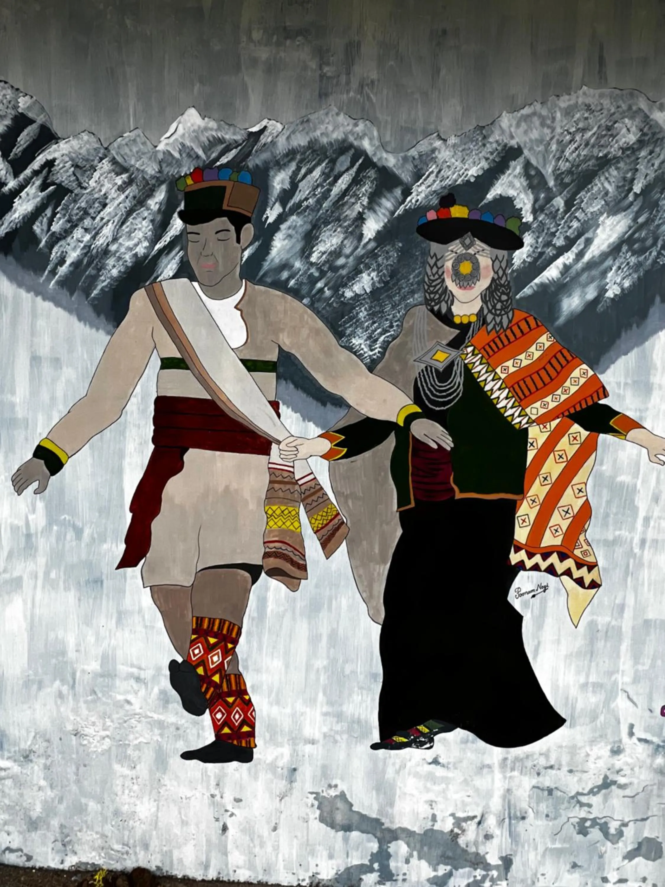 People in Hotel Kalpa Deshang