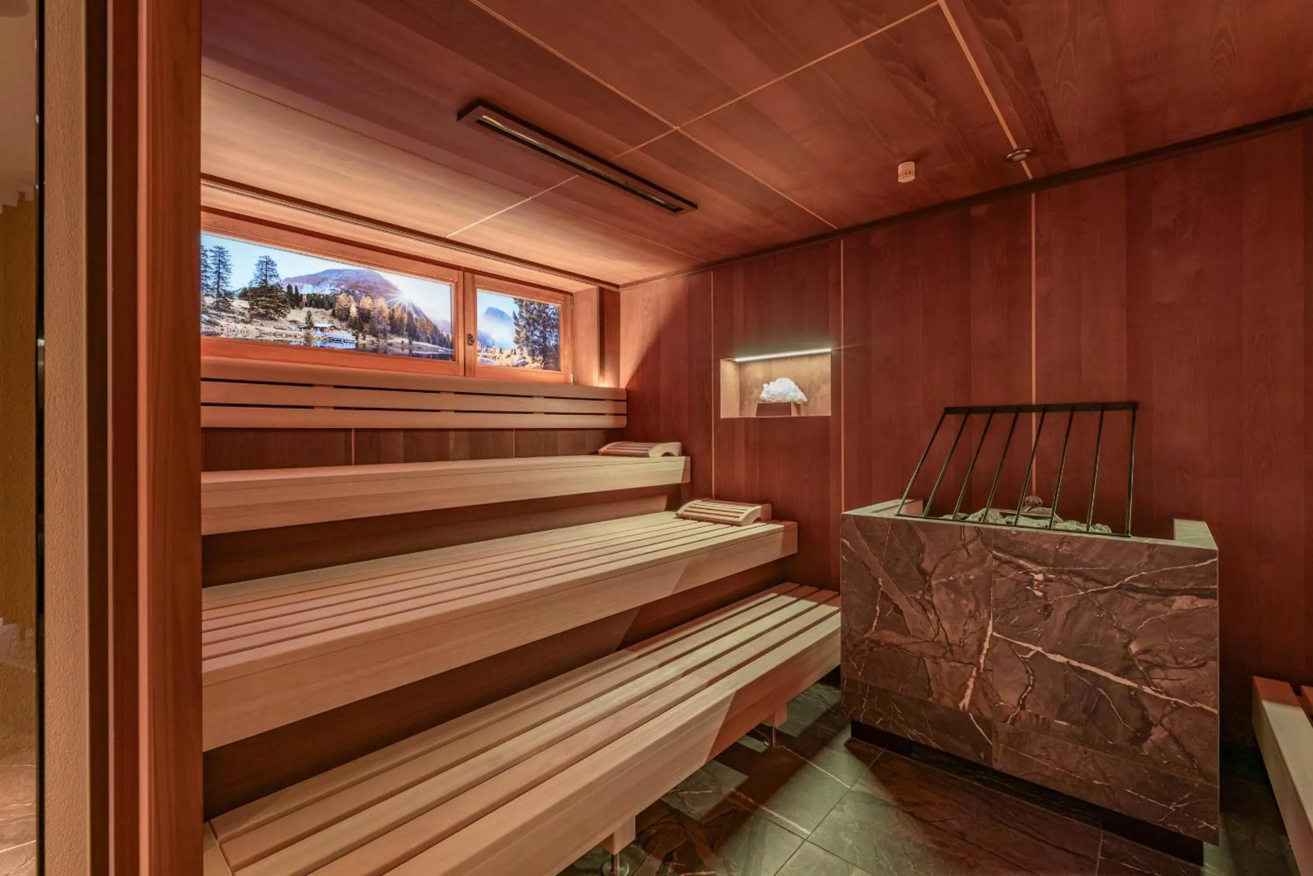 Sauna in Hotel Pramstraller