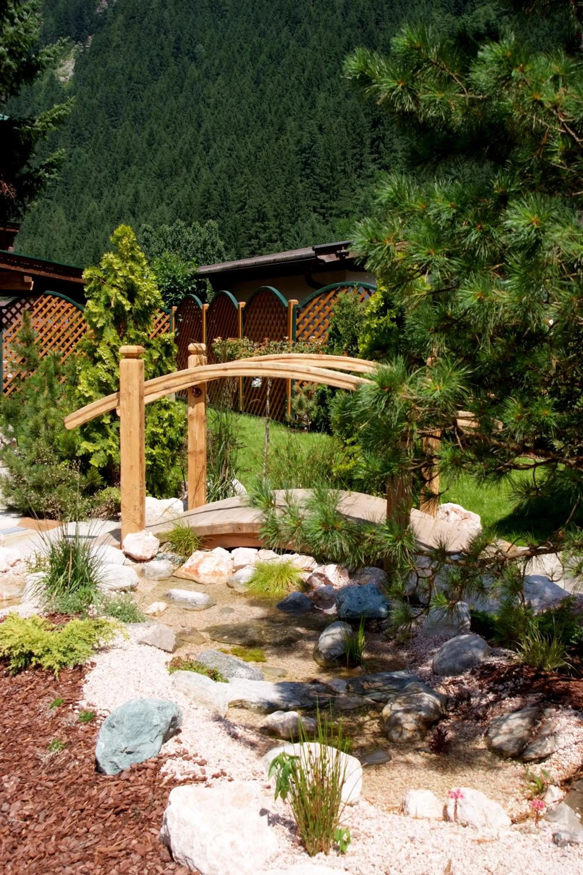 Garden in Hotel Pramstraller