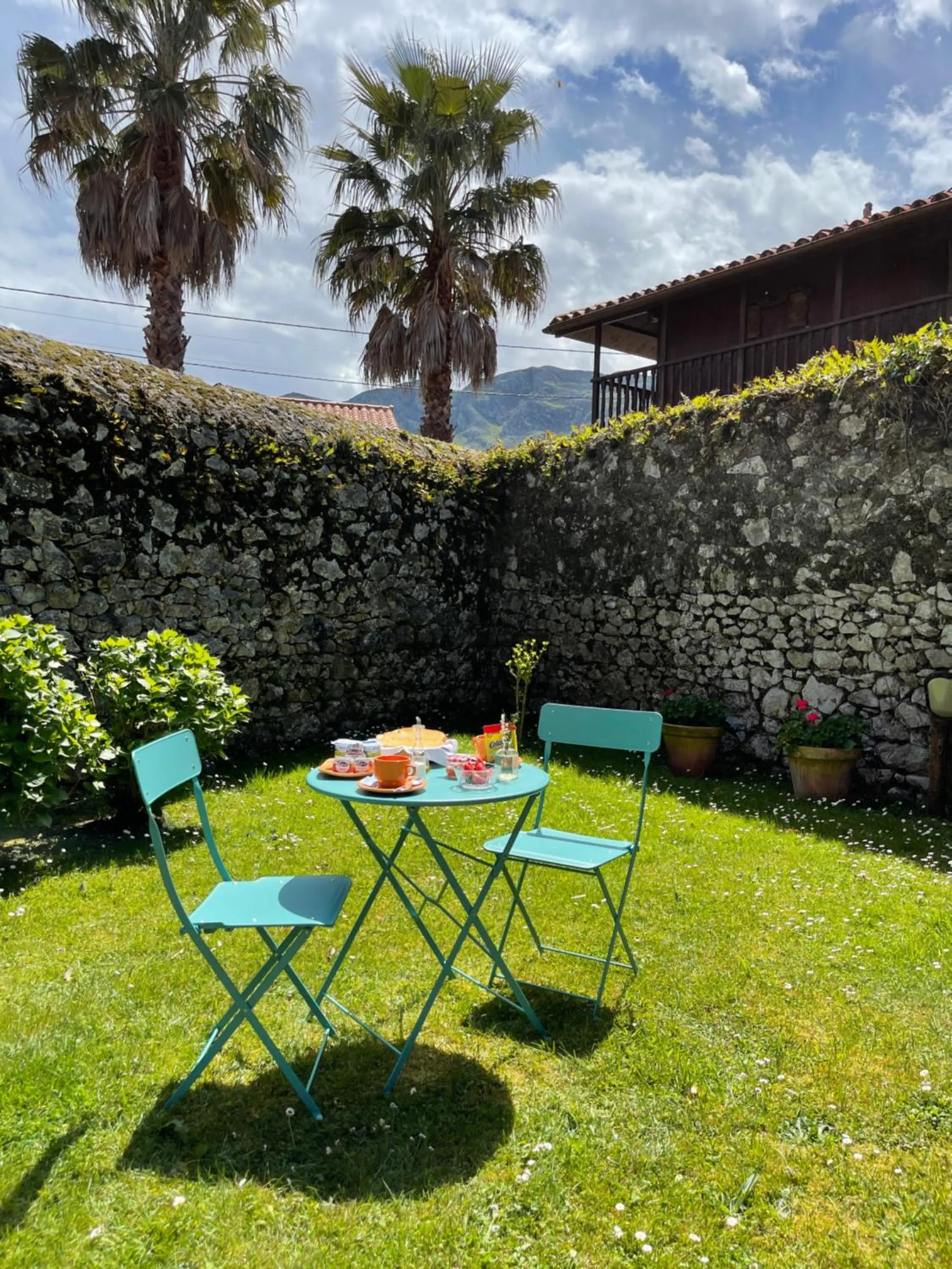 Patio in Hotel Rural El Texeu