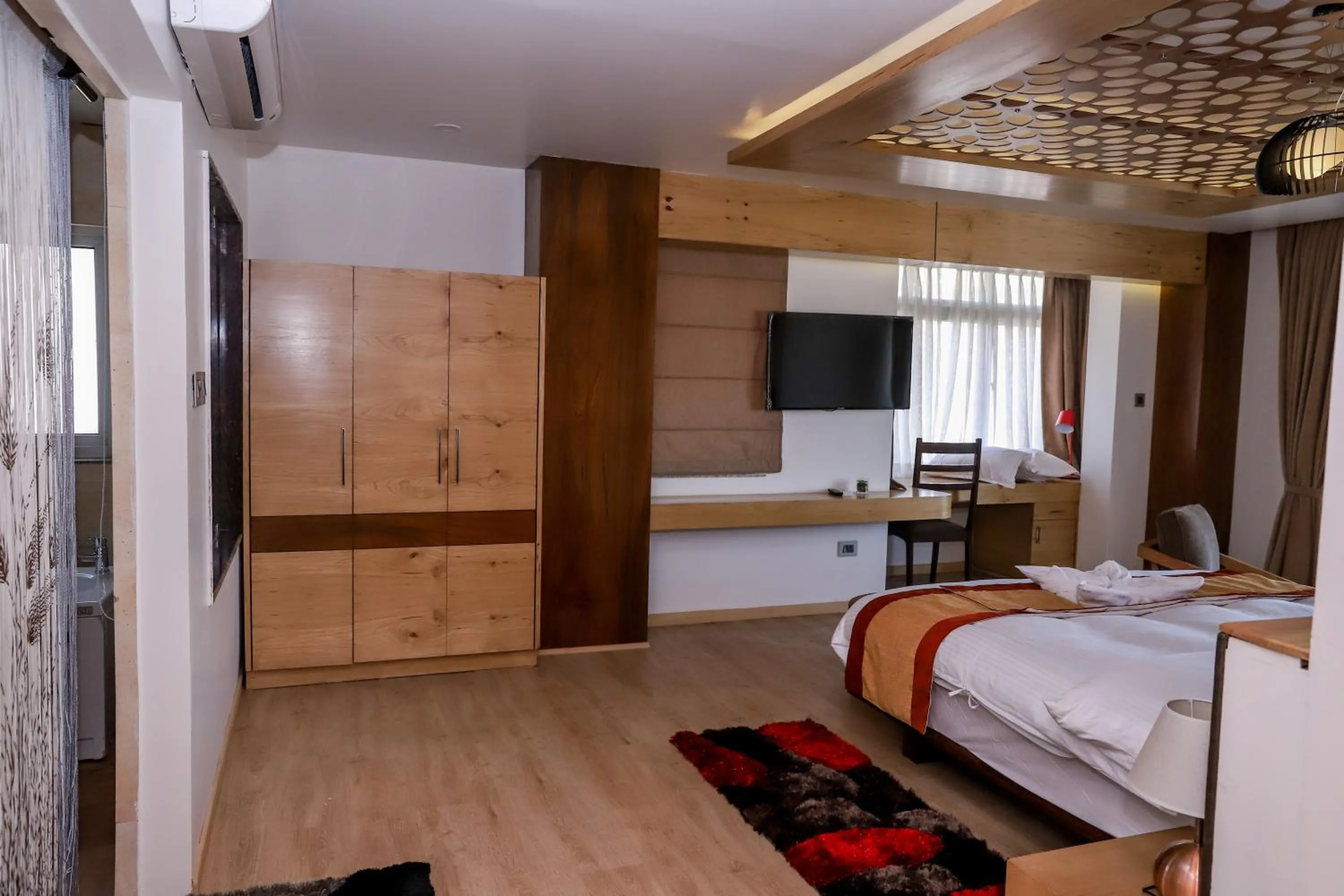 Bed in Retro Hotel and Spa