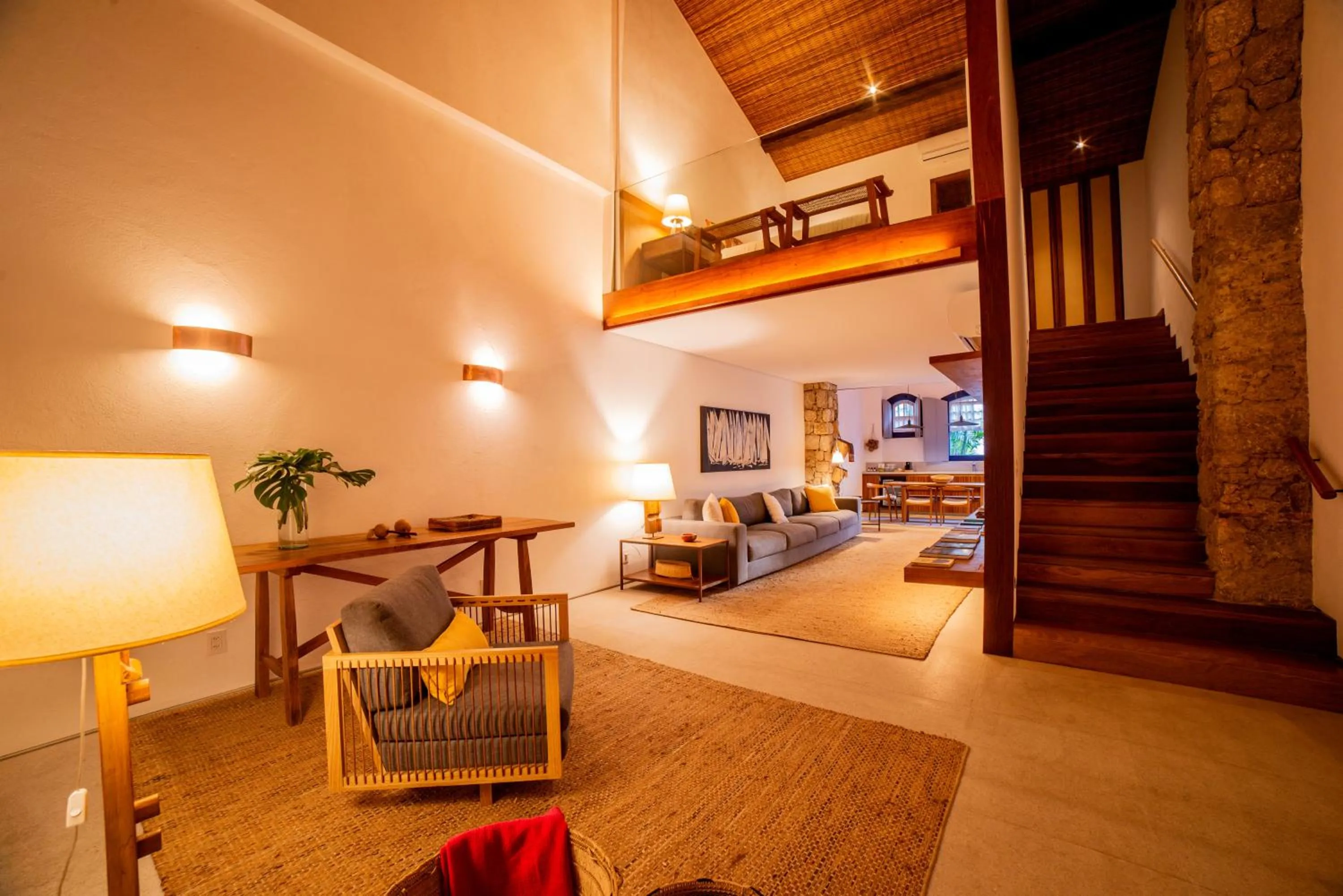 Bed in Pousada Literária de Paraty