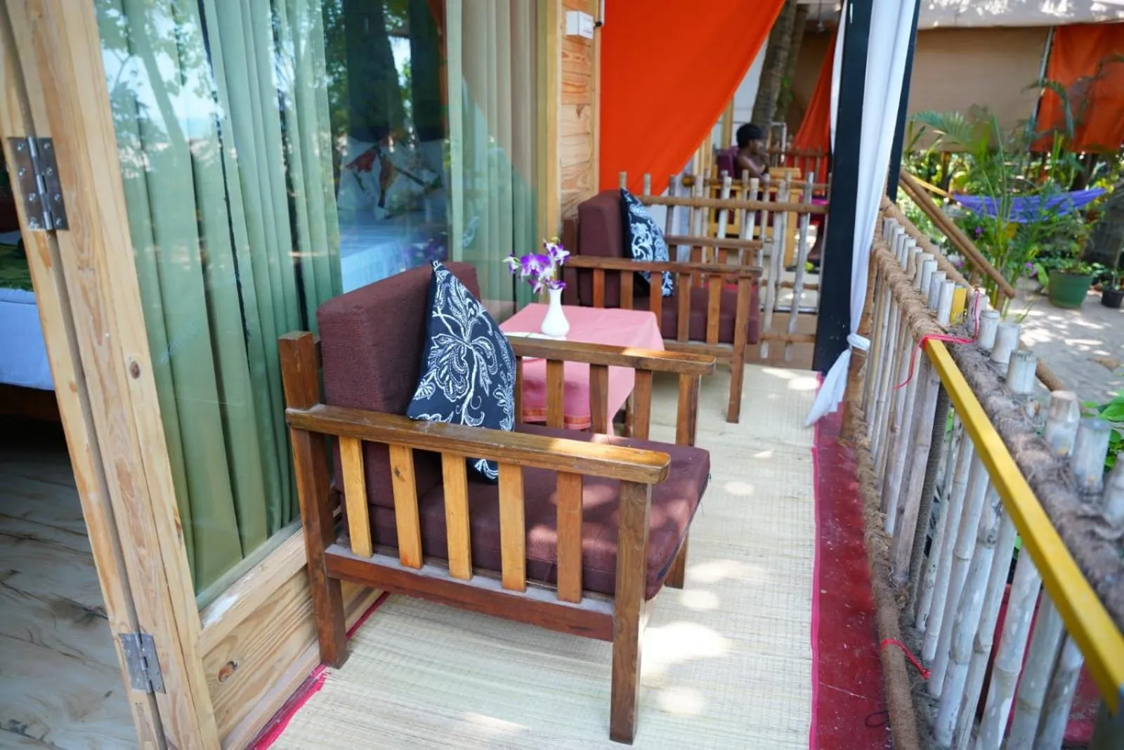 Balcony/Terrace in Secret Garden Agonda Beach Resort