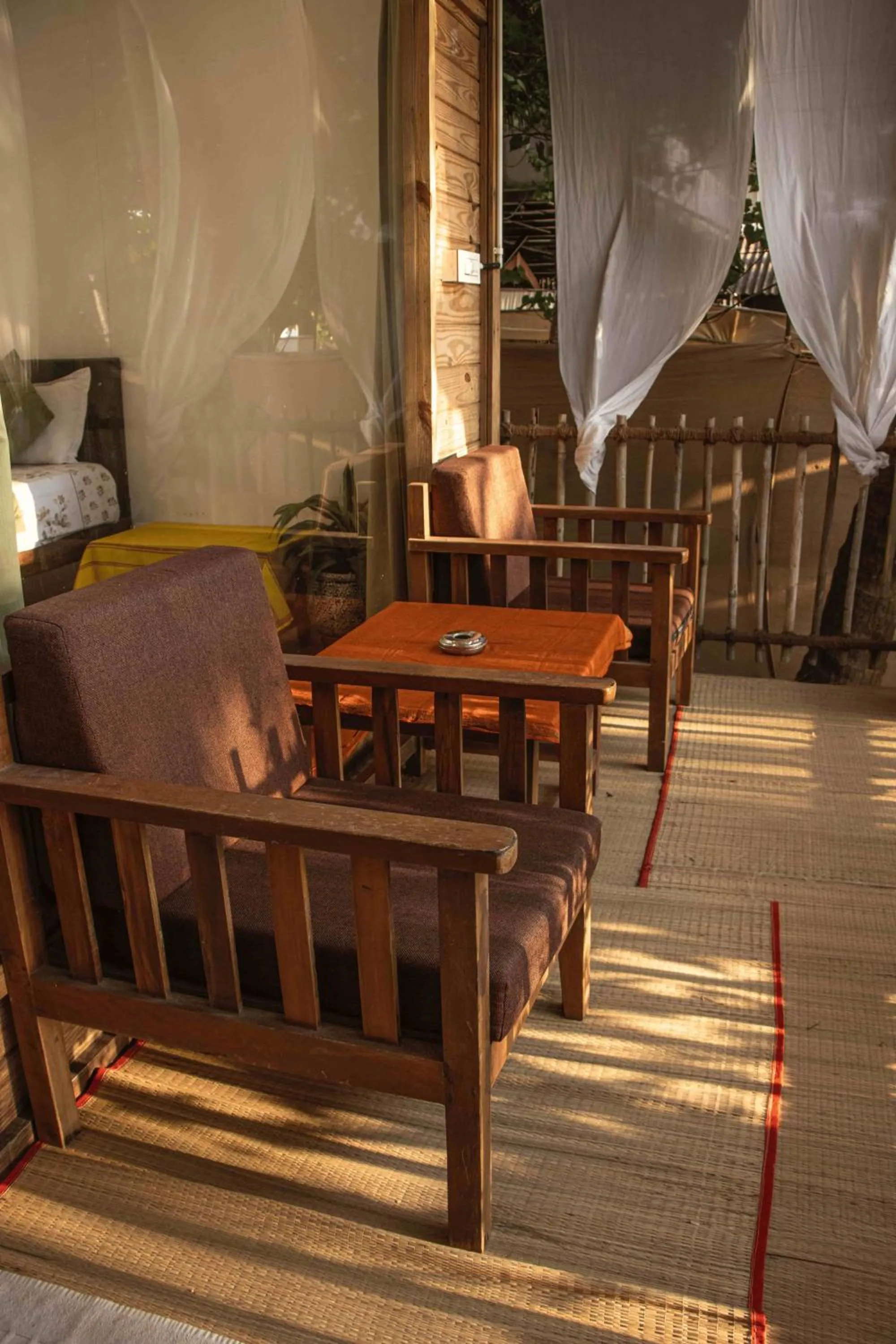 Balcony/Terrace in Secret Garden Agonda Beach Resort