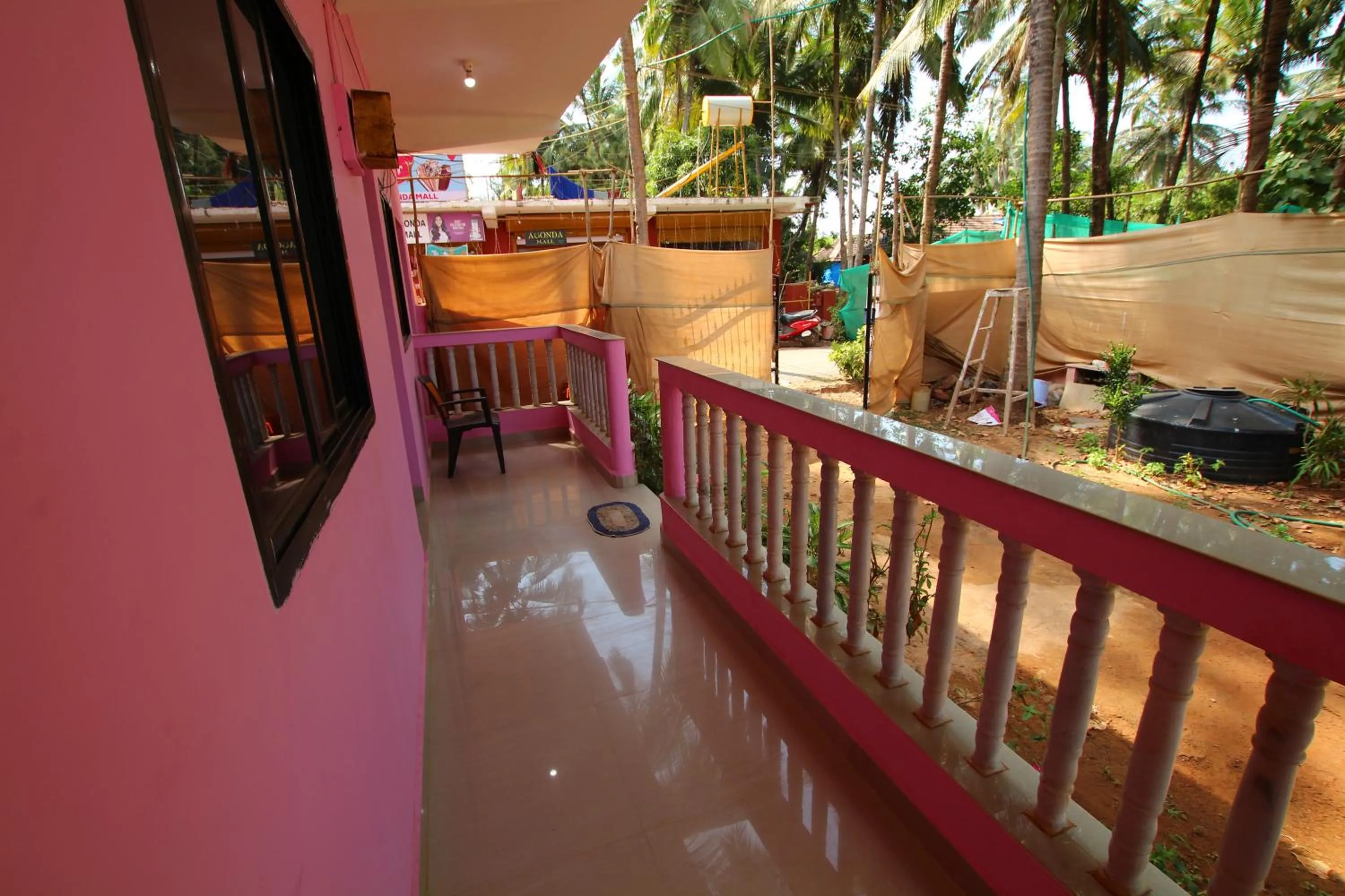 Balcony/Terrace in Secret Garden Agonda Beach Resort