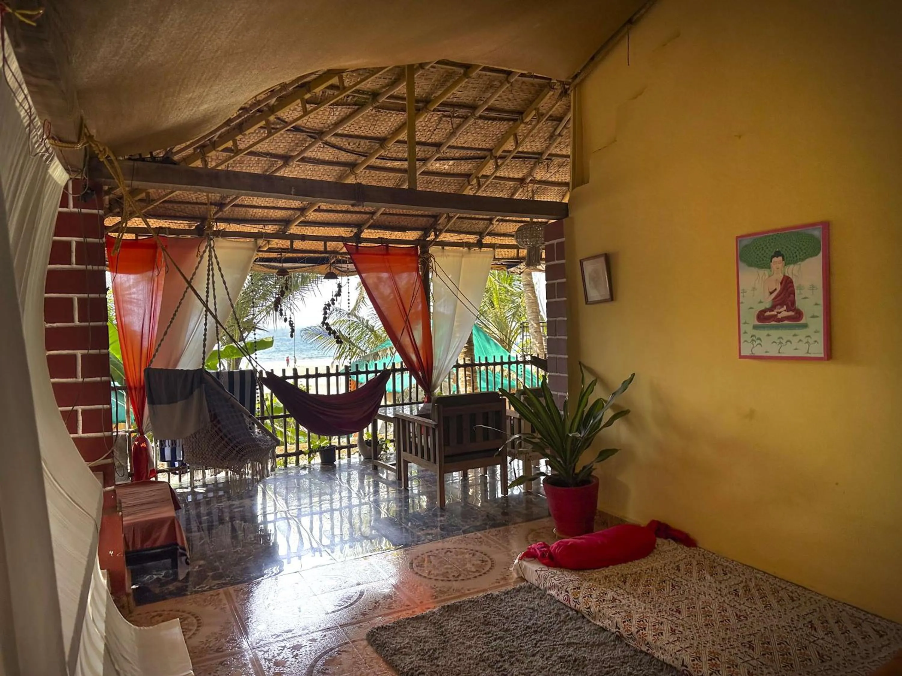 Balcony/Terrace in Secret Garden Agonda Beach Resort