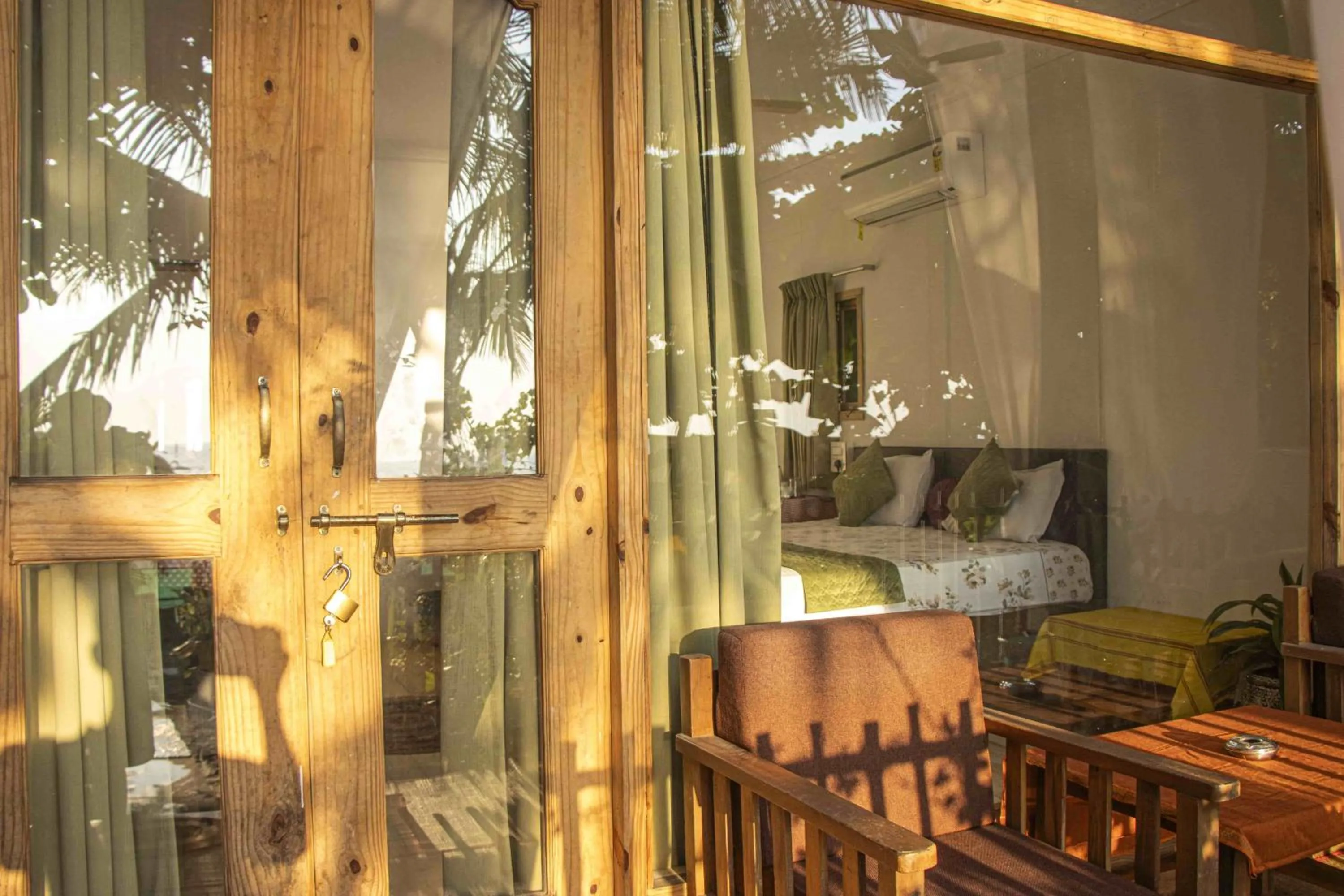 Balcony/Terrace in Secret Garden Agonda Beach Resort