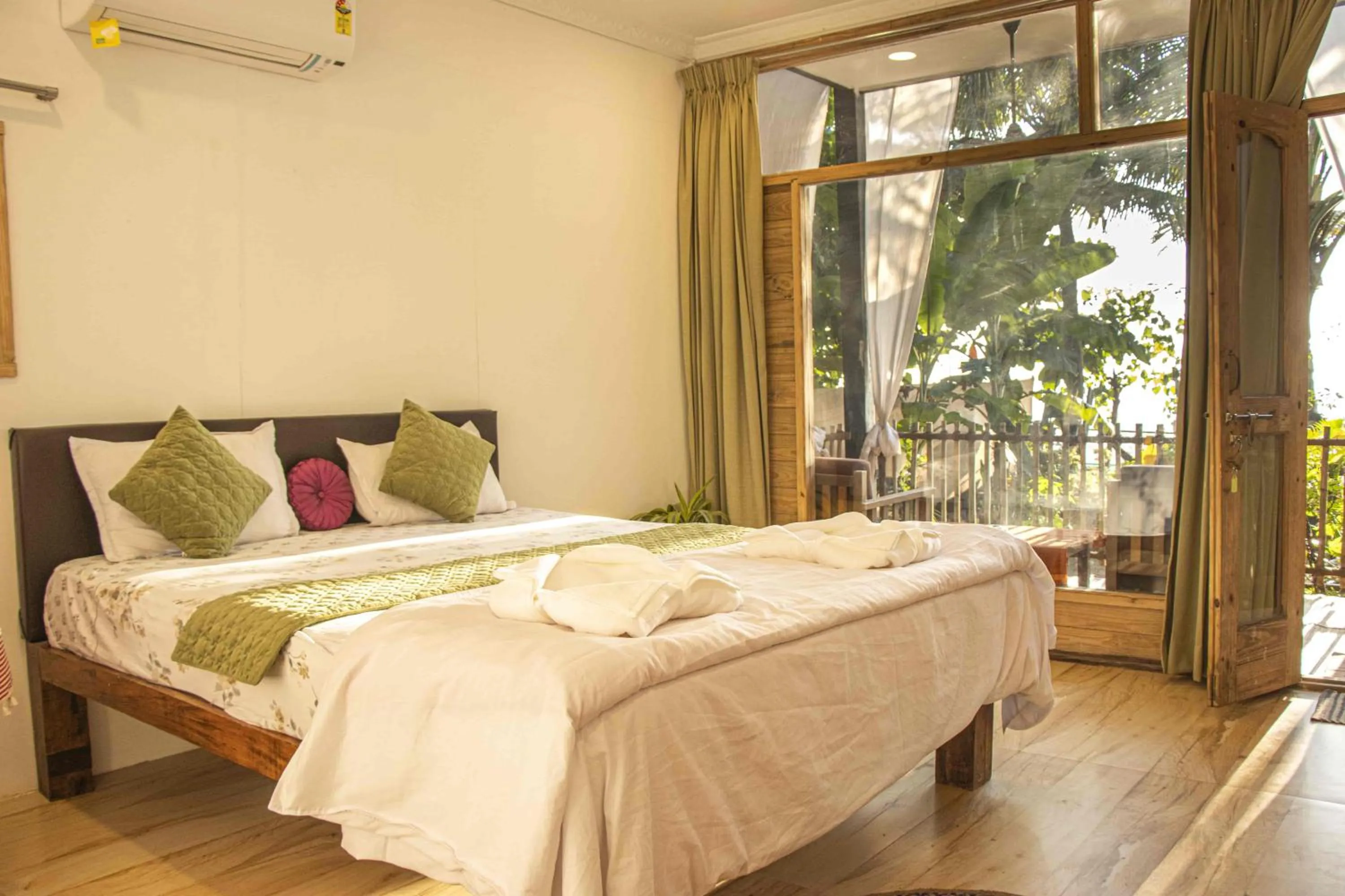 Bedroom, Bed in Secret Garden Agonda Beach Resort