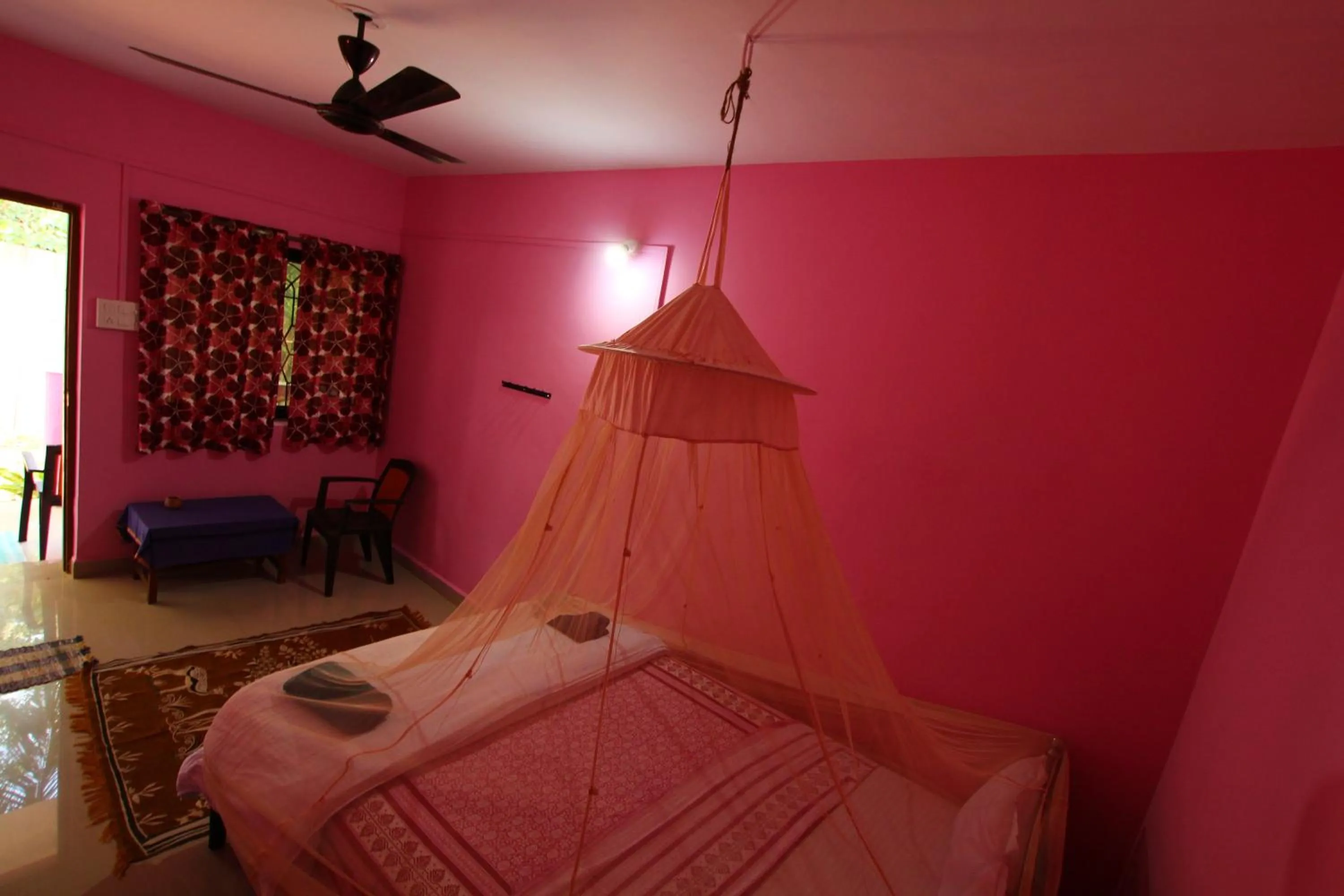 Bedroom, Bed in Secret Garden Agonda Beach Resort