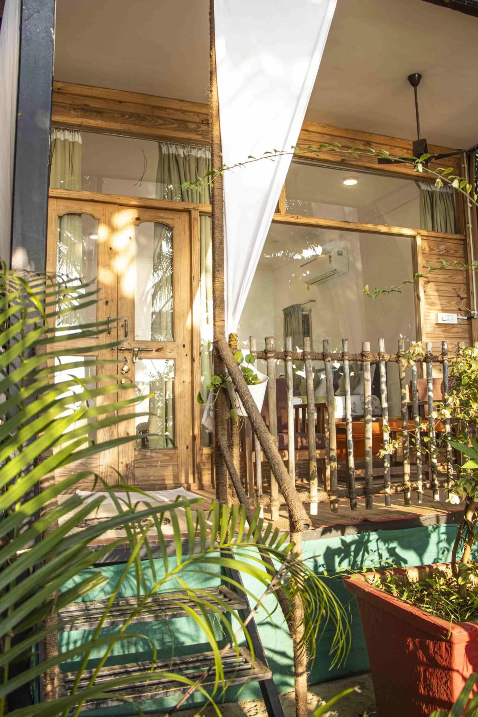 Property building in Secret Garden Agonda Beach Resort