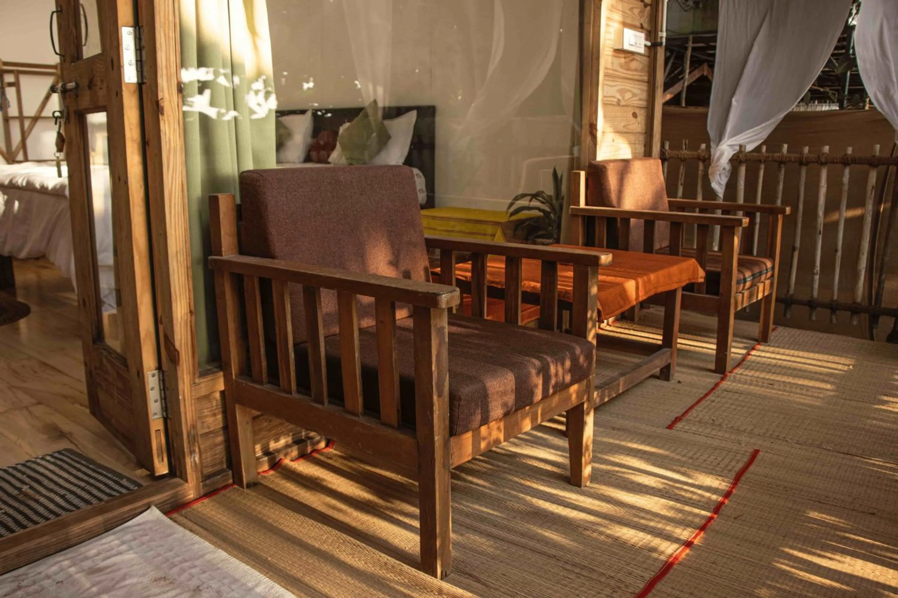 Balcony/Terrace in Secret Garden Agonda Beach Resort