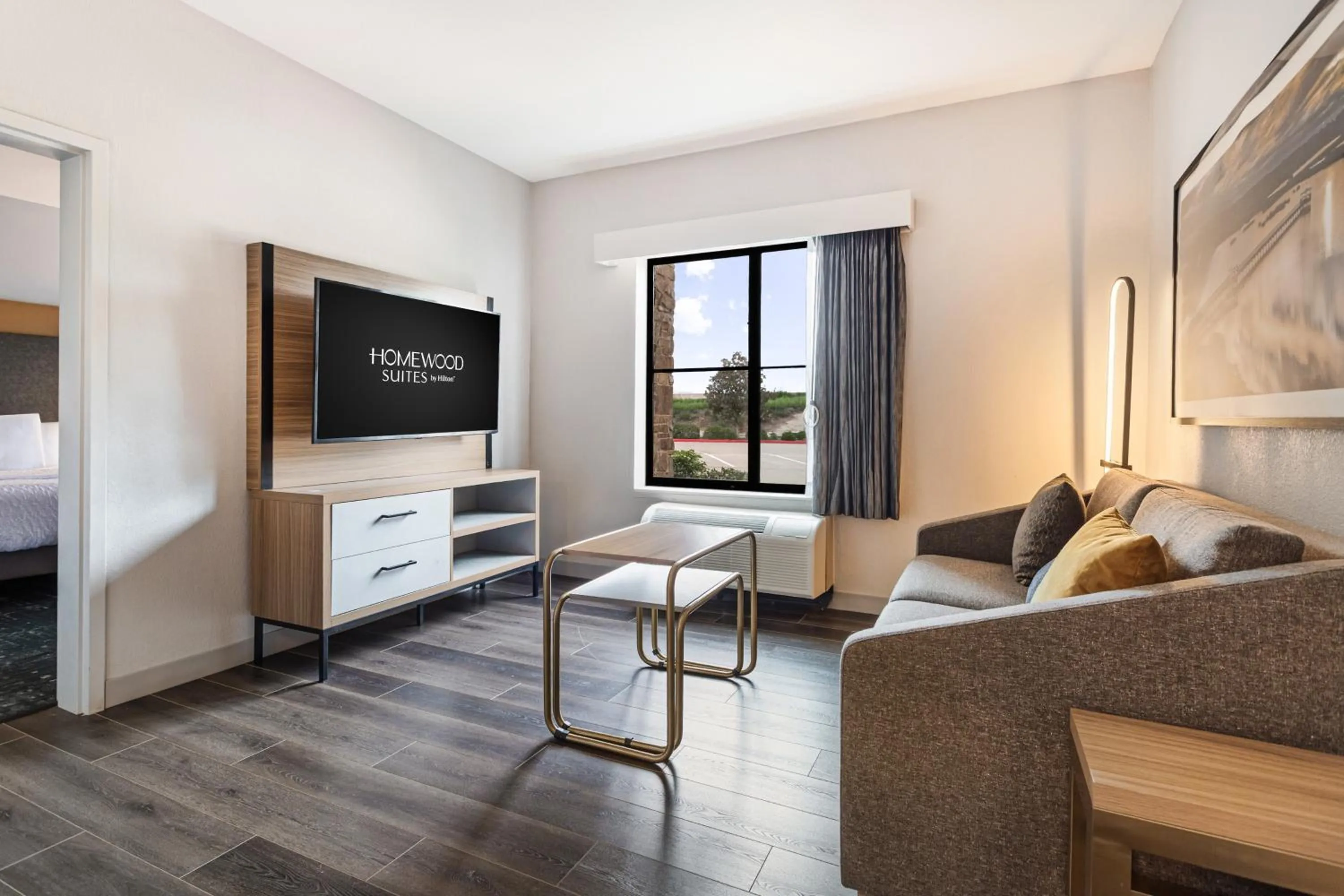 Bed in Homewood Suites Beaumont