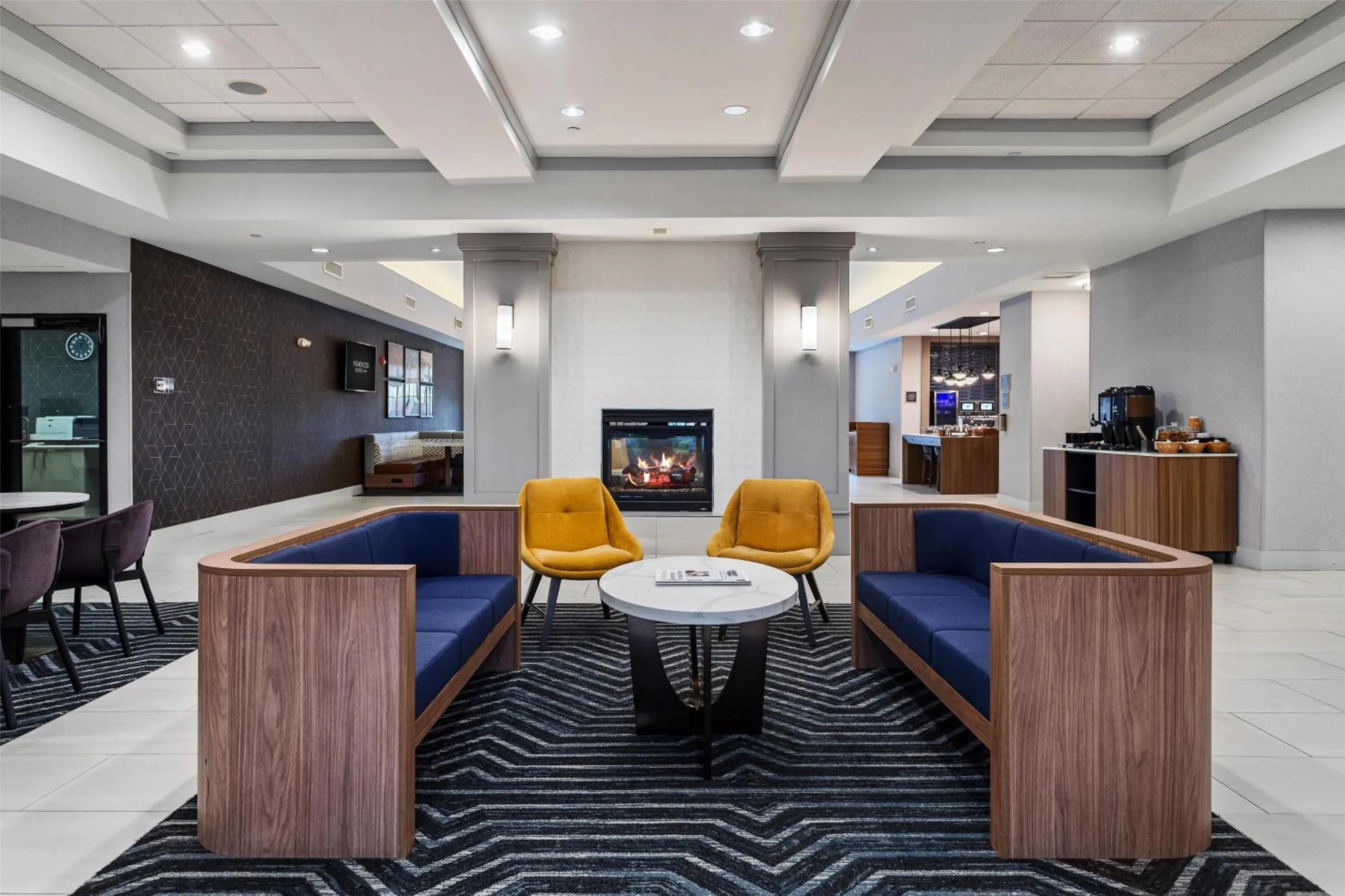 Lobby or reception in Homewood Suites Beaumont