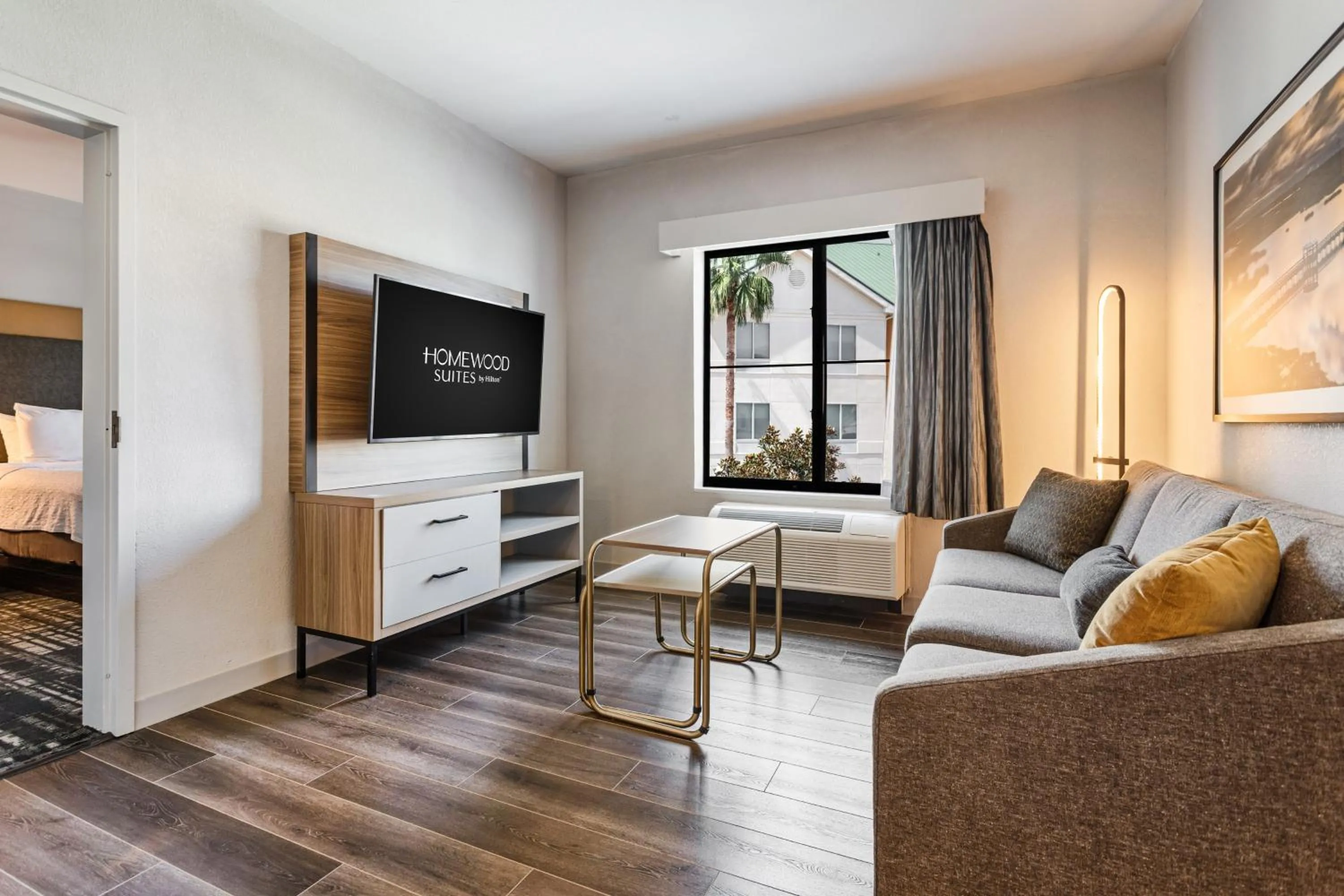 Bed in Homewood Suites Beaumont