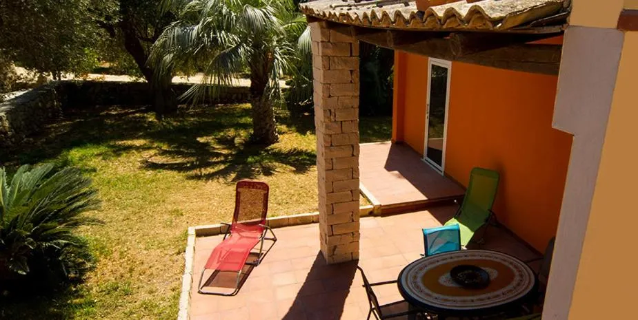 Patio in Country House Calamosche