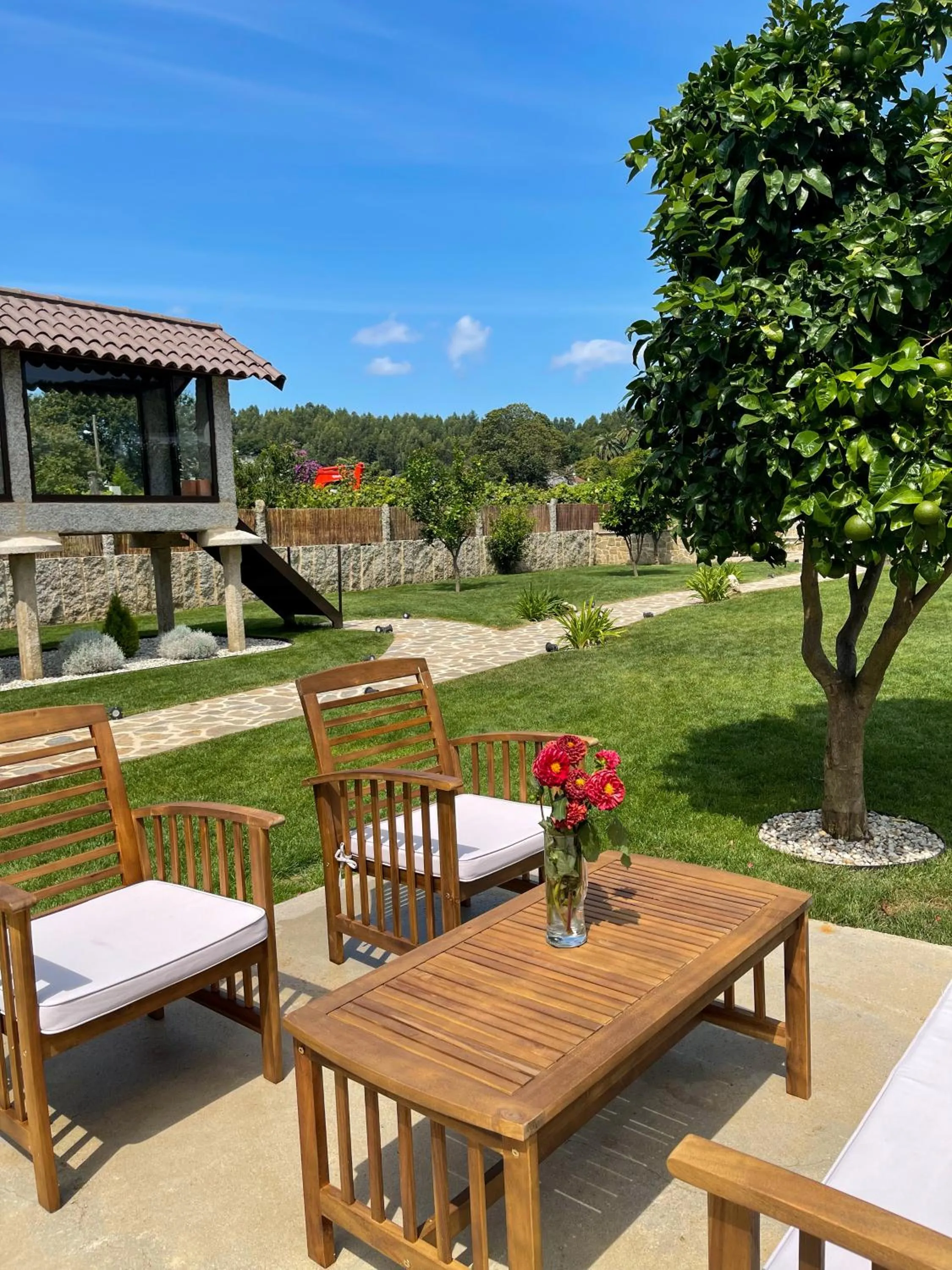 Patio in Villa Galicia