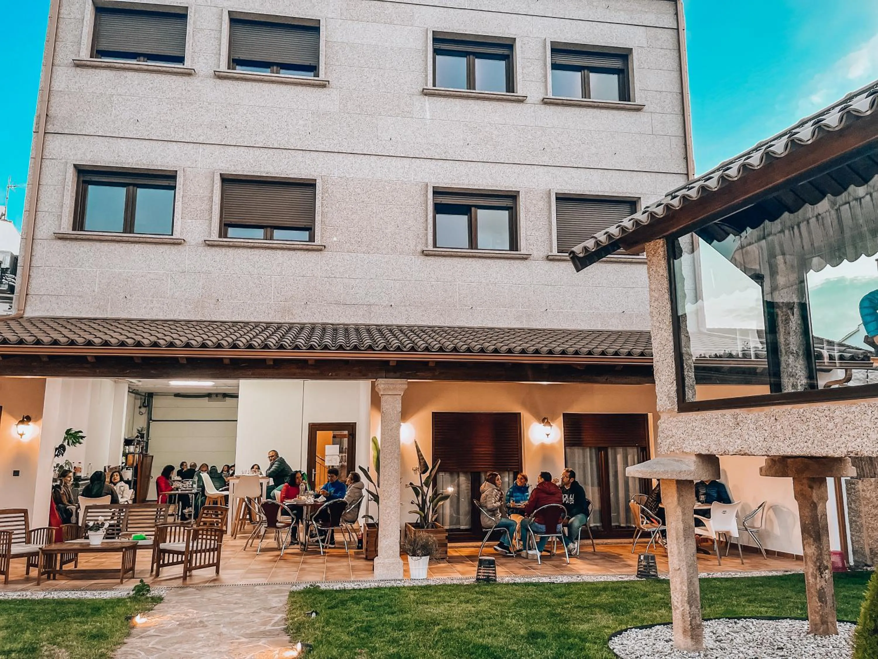 Patio in Villa Galicia