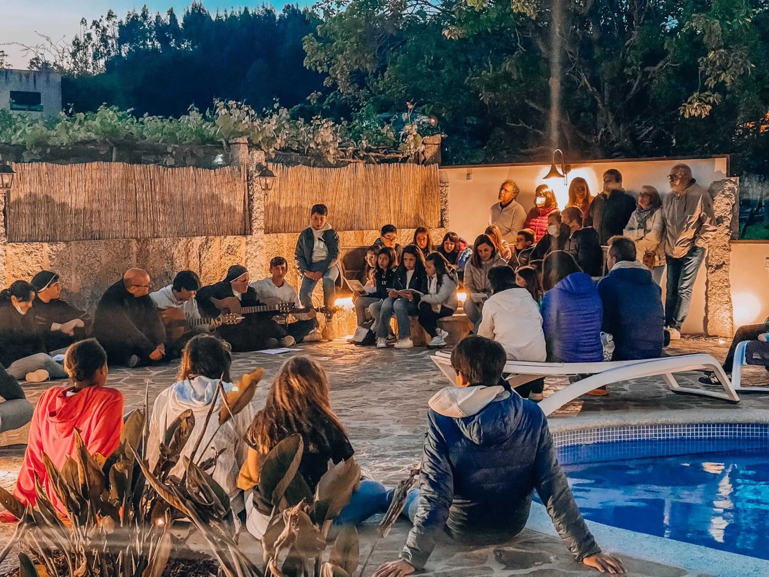 People in Villa Galicia