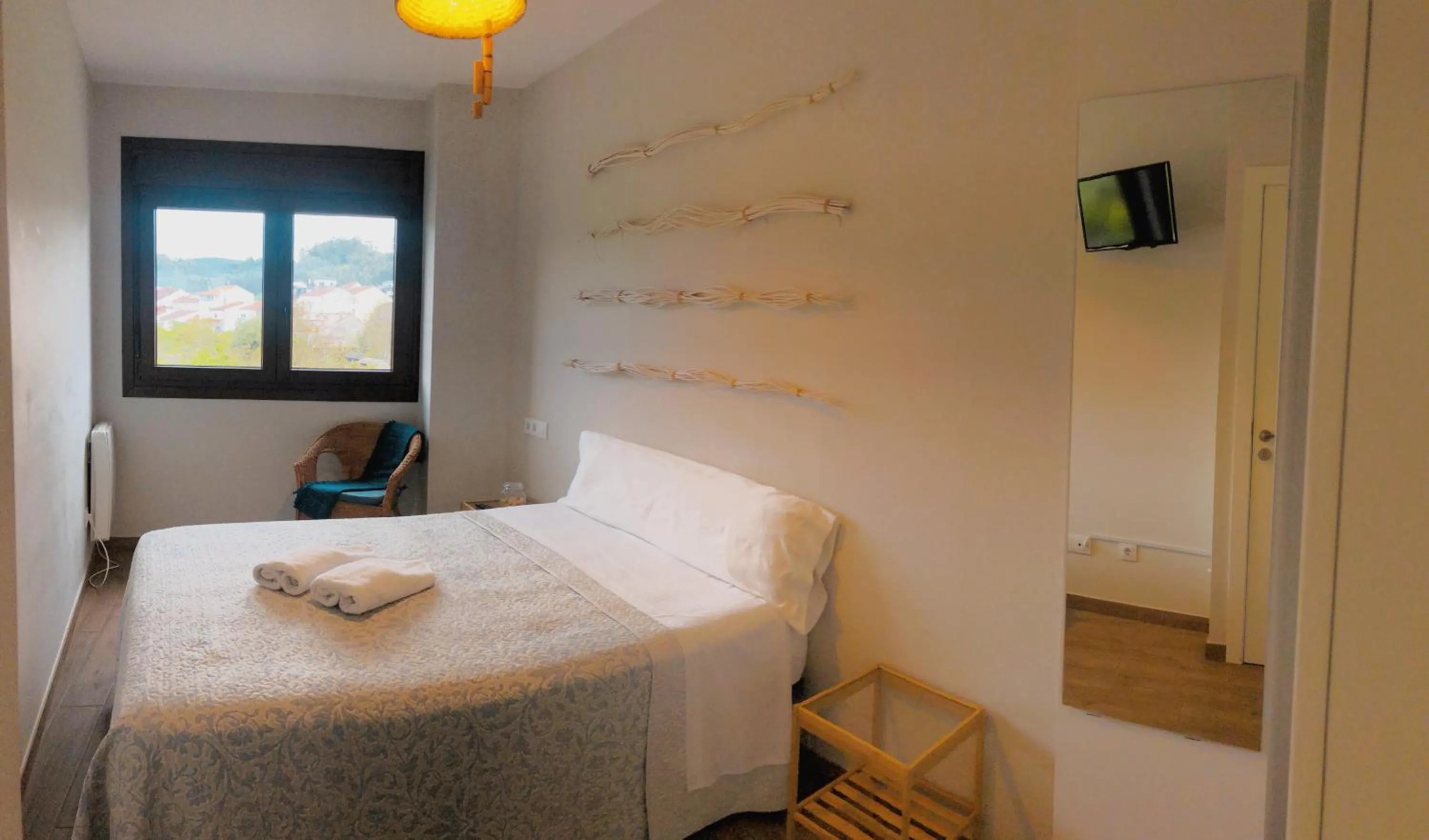 Bedroom, Bed in Villa Galicia