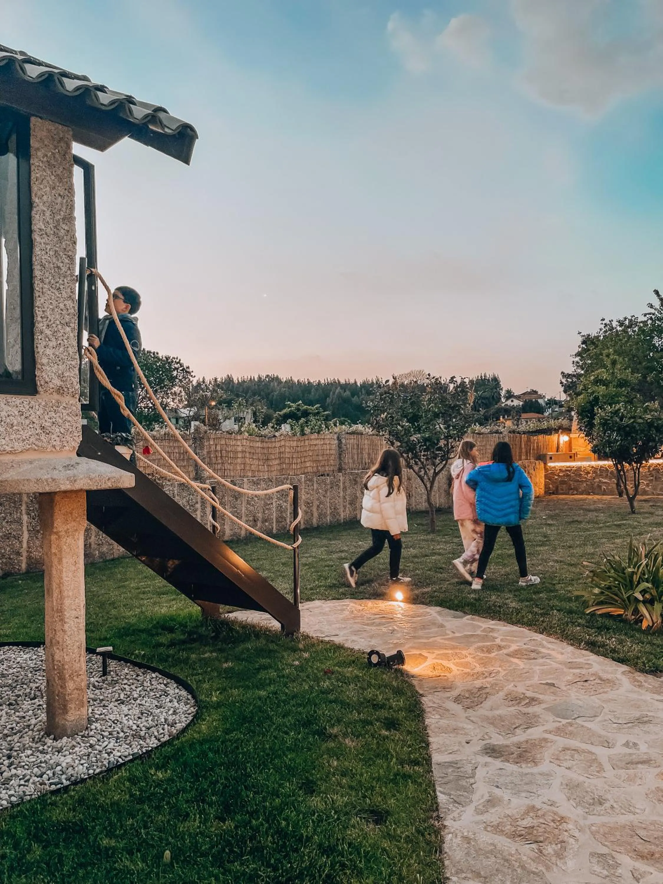 People in Villa Galicia