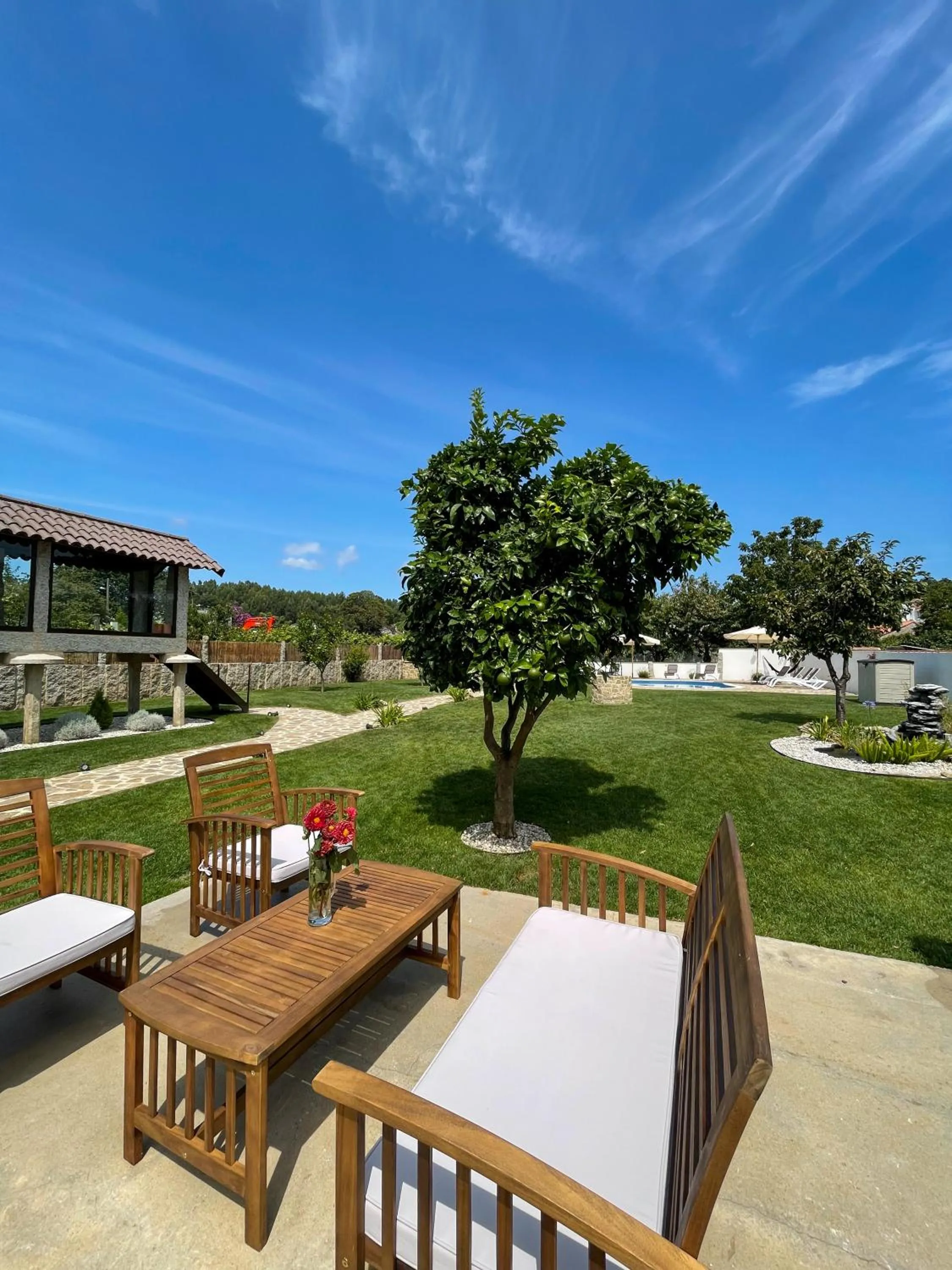 Patio in Villa Galicia