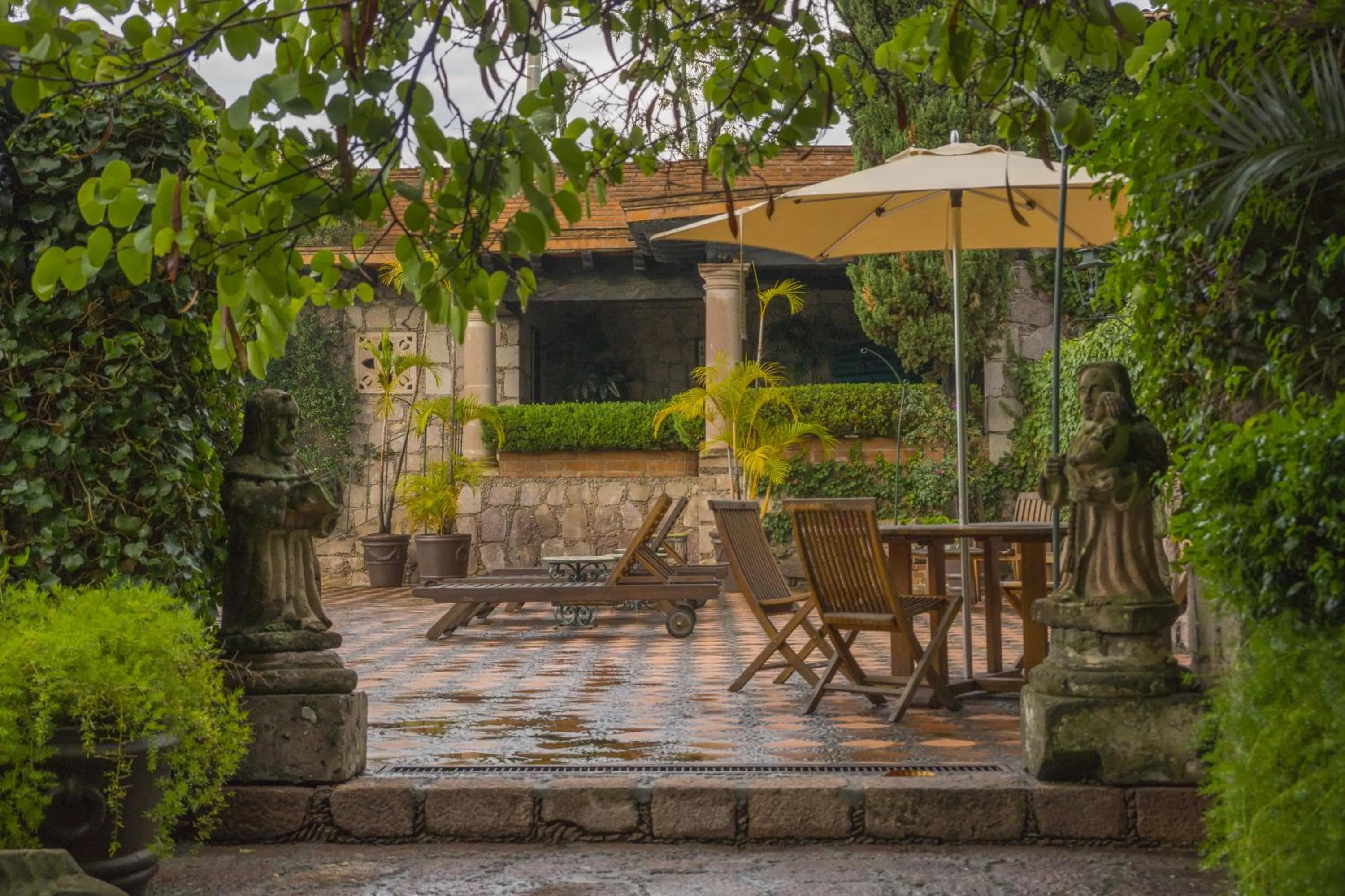 Patio in Villa Montaña Hotel & Spa