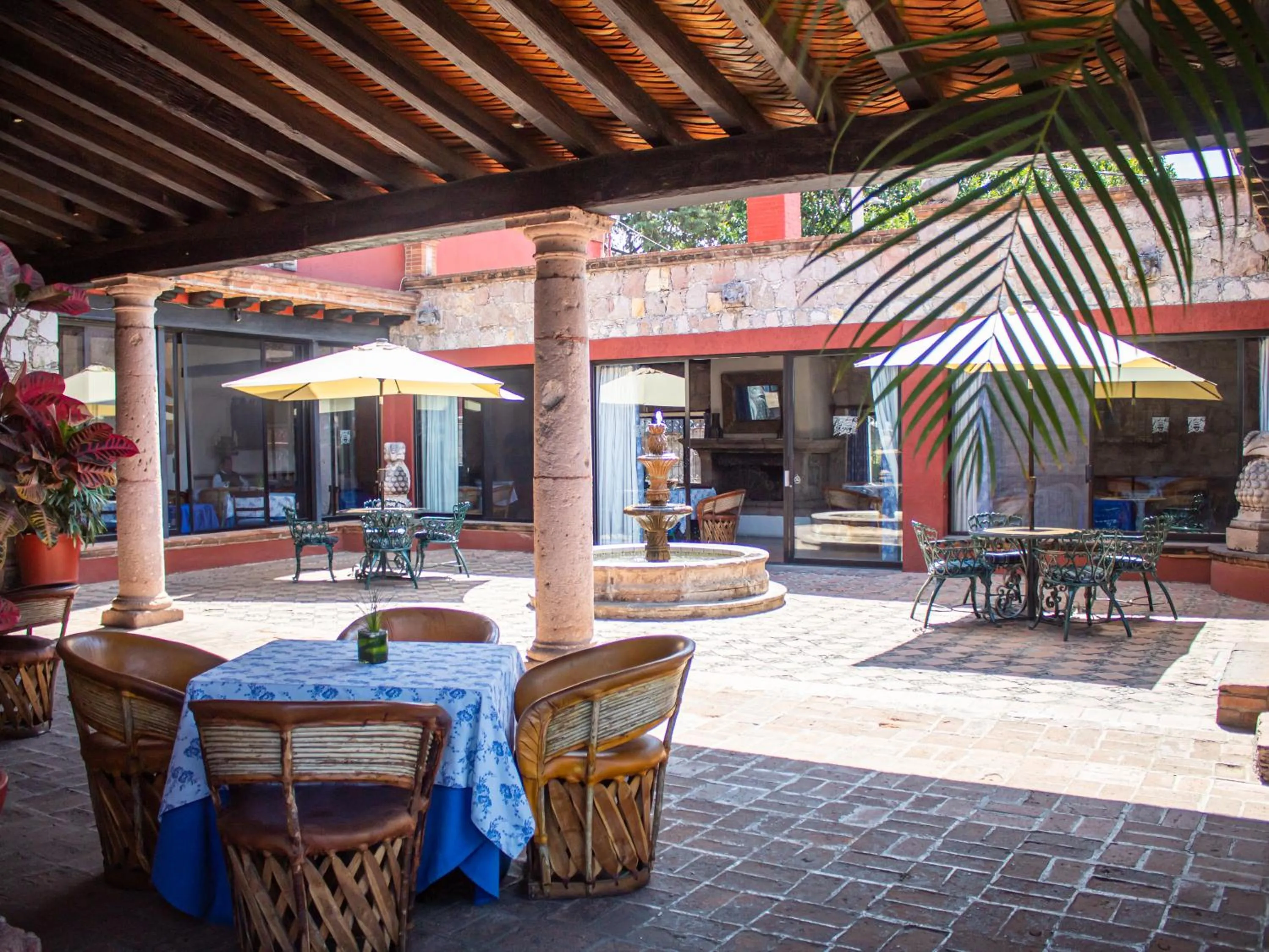 Patio in Villa Montaña Hotel & Spa