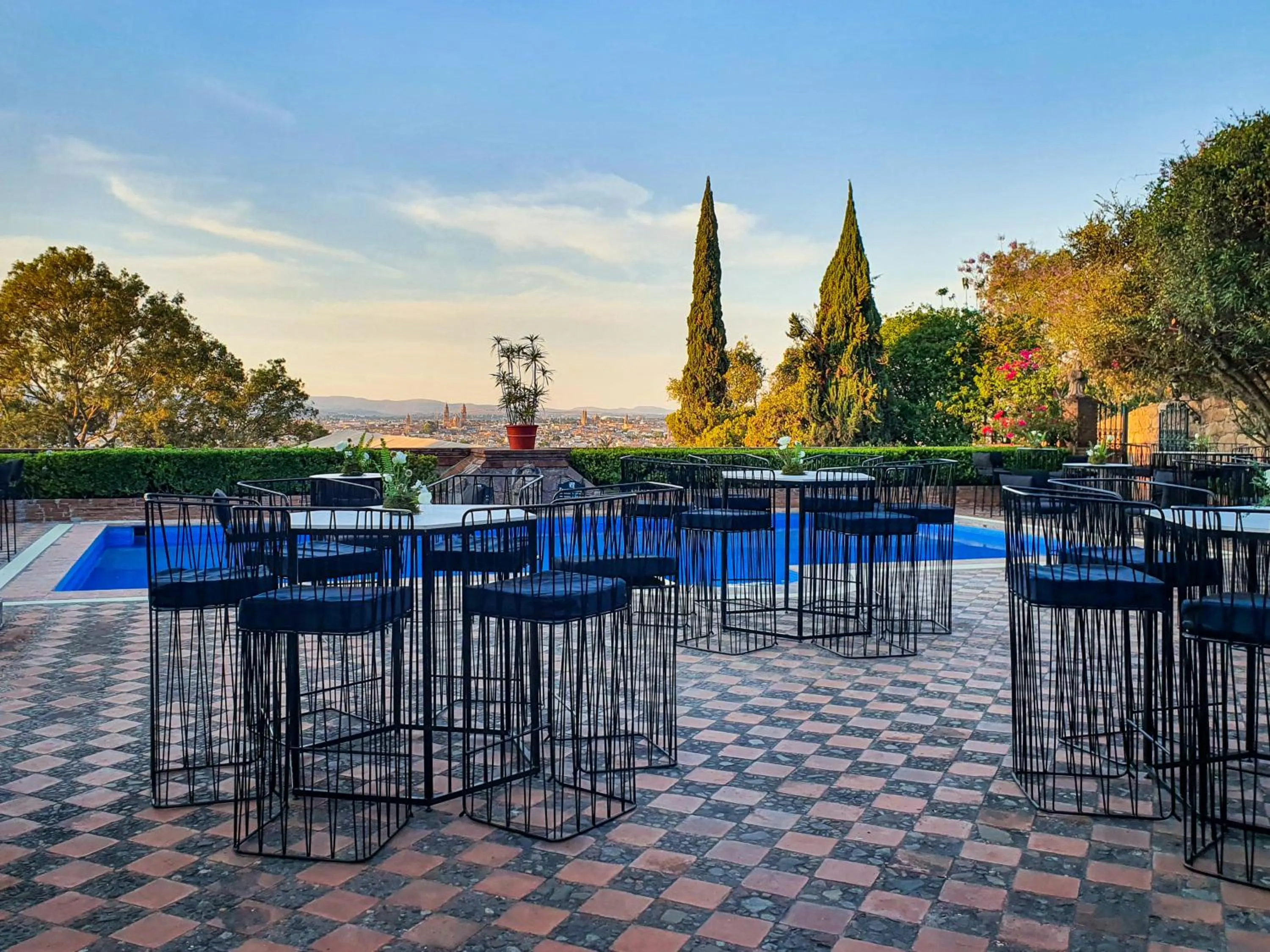 Pool view in Villa Montaña Hotel & Spa