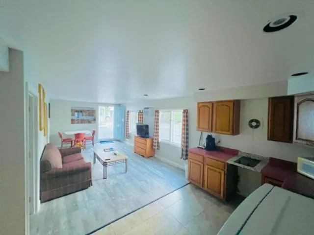 Bed in Exit 5 Resort & Condominium