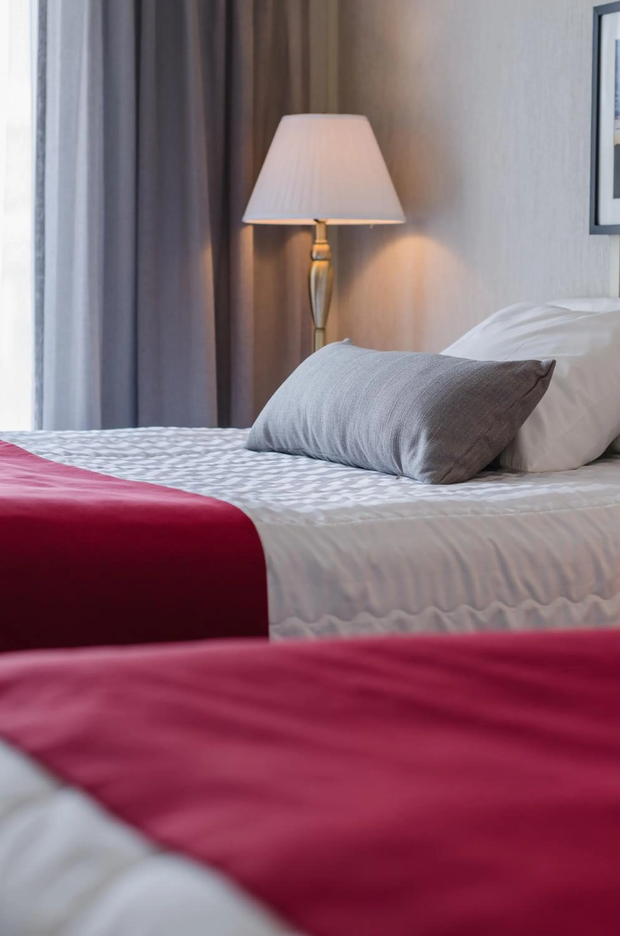 Bed in Motel Cartier