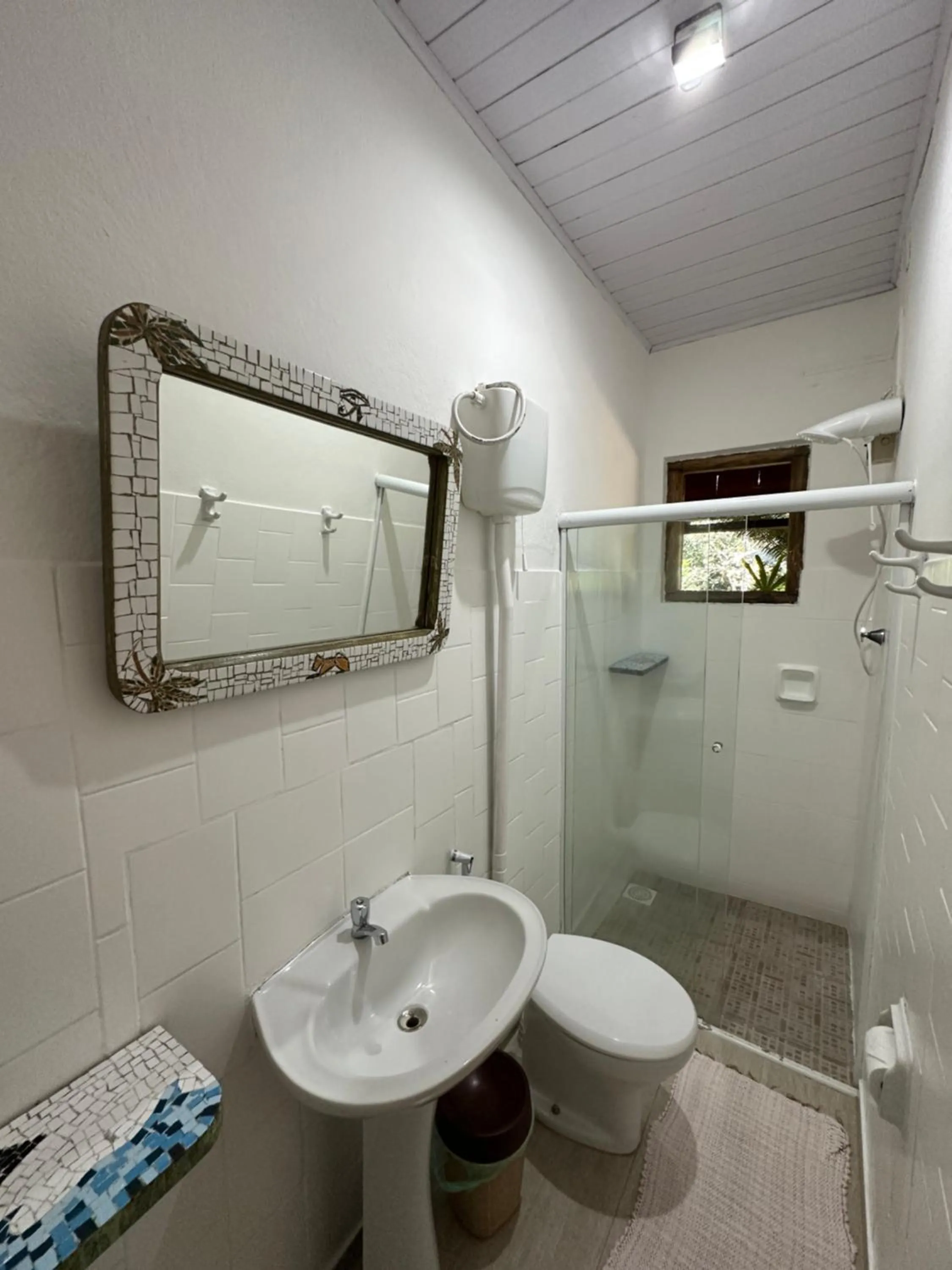 Bathroom in Pousada Cachoeira