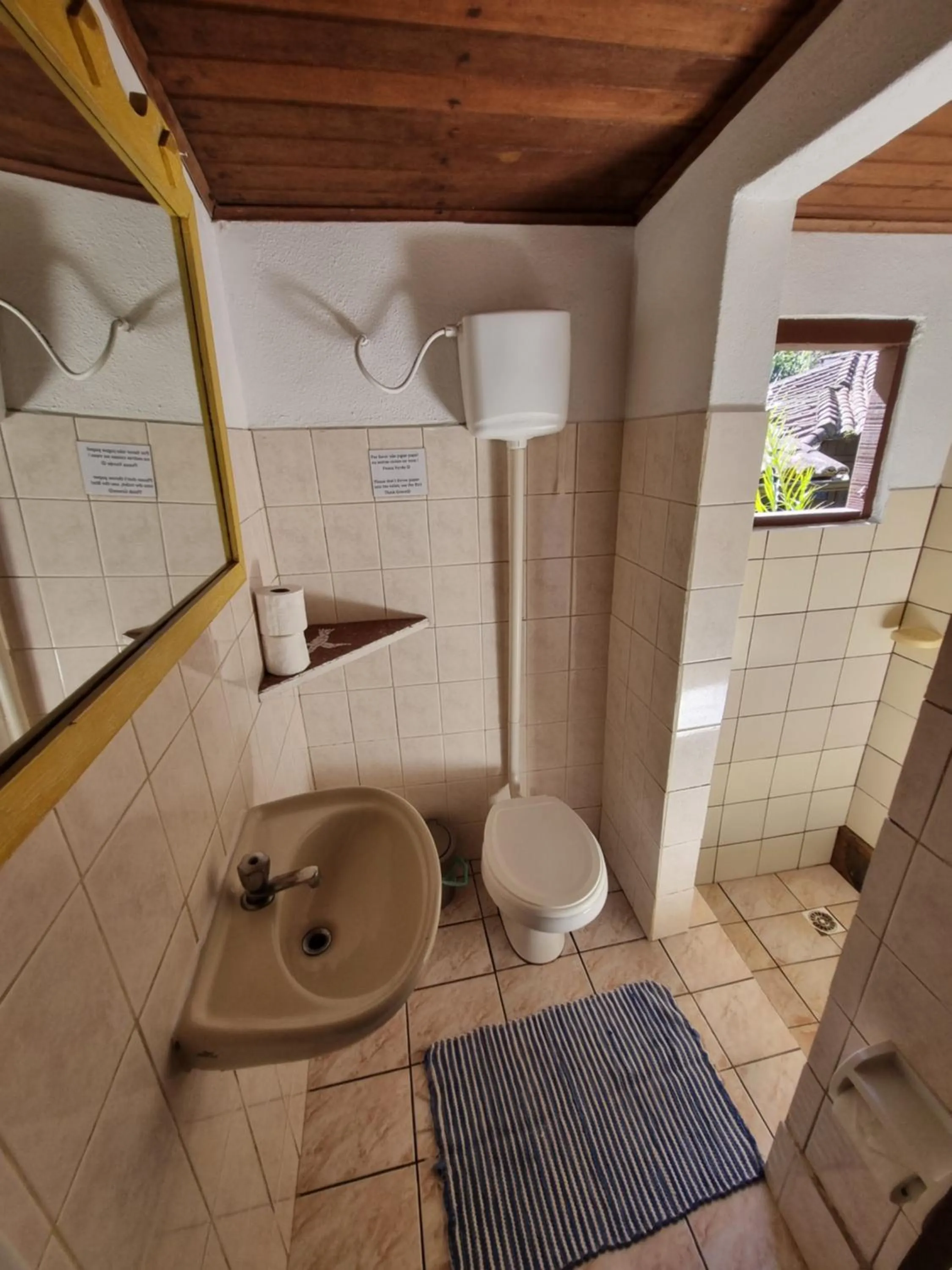 Bathroom in Pousada Cachoeira
