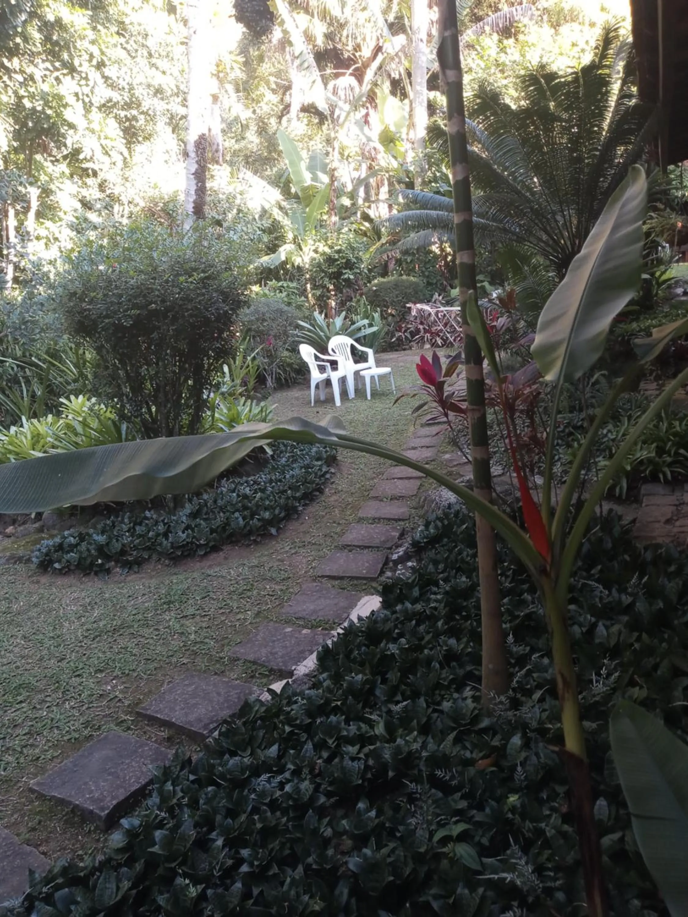 Garden in Pousada Cachoeira