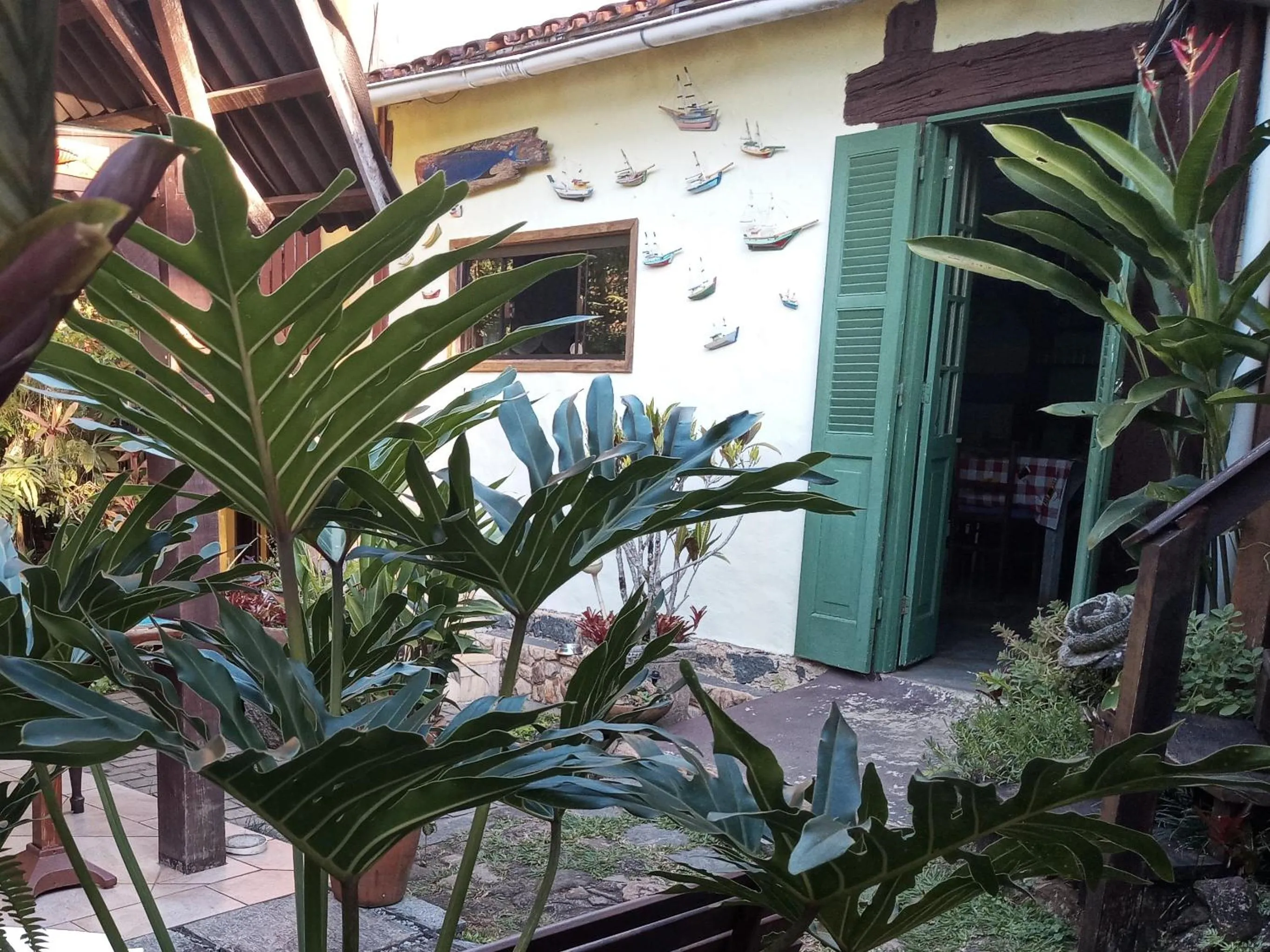 Facade/entrance in Pousada Cachoeira