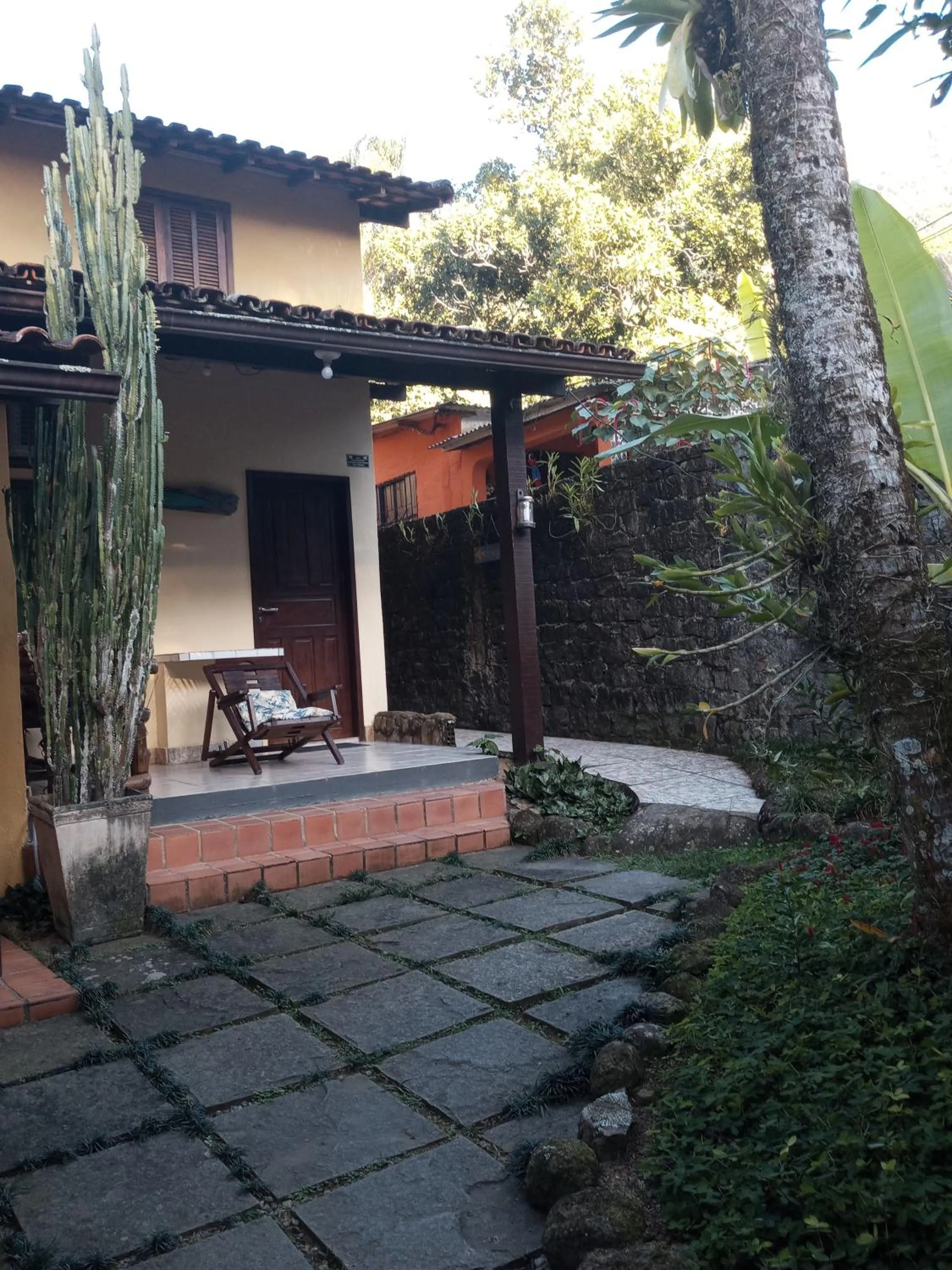 Patio in Pousada Cachoeira